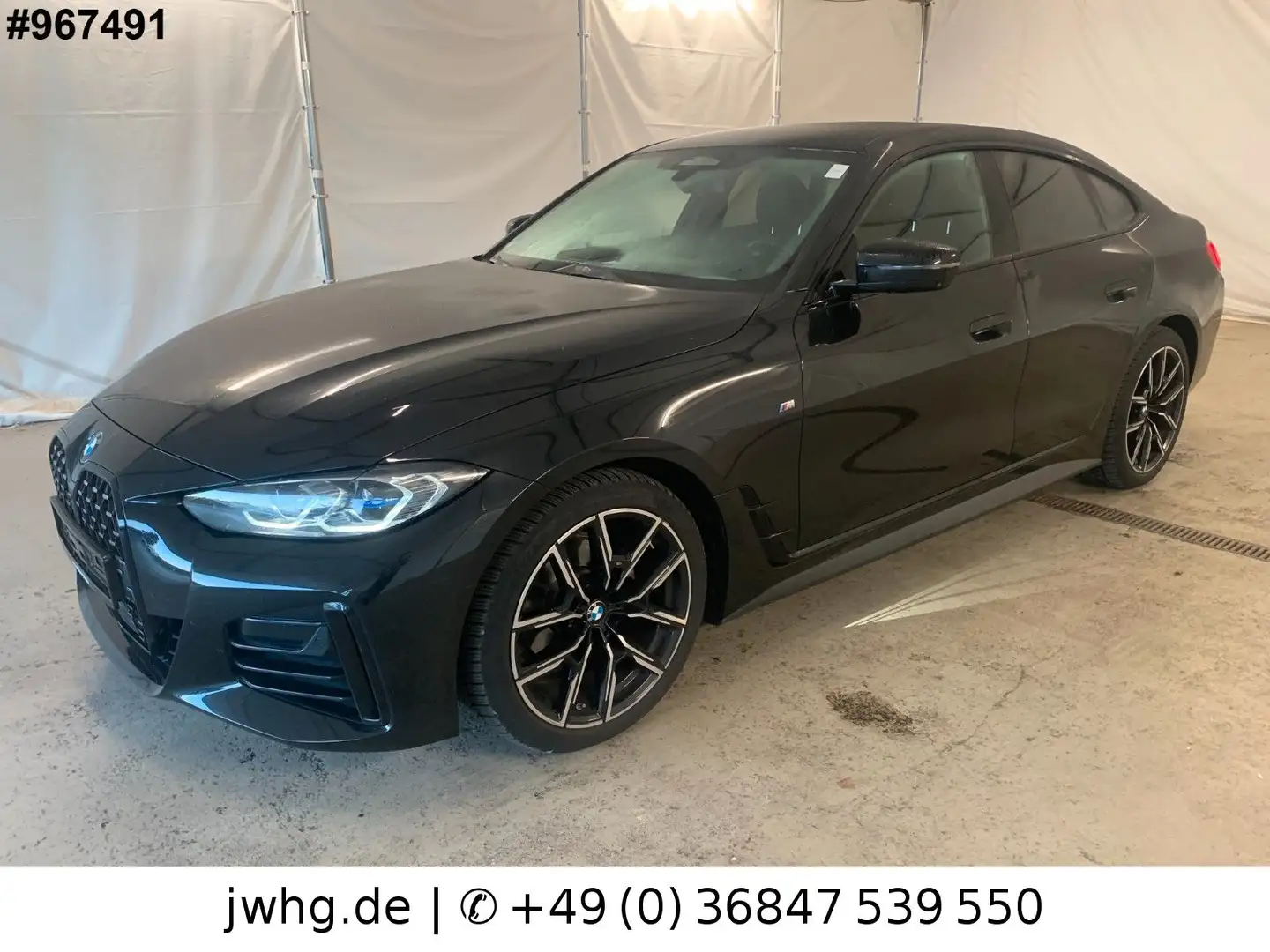 BMW 420 420d xDrive GC M Sport|DrivingProf|Laser|360 Schwarz - 1