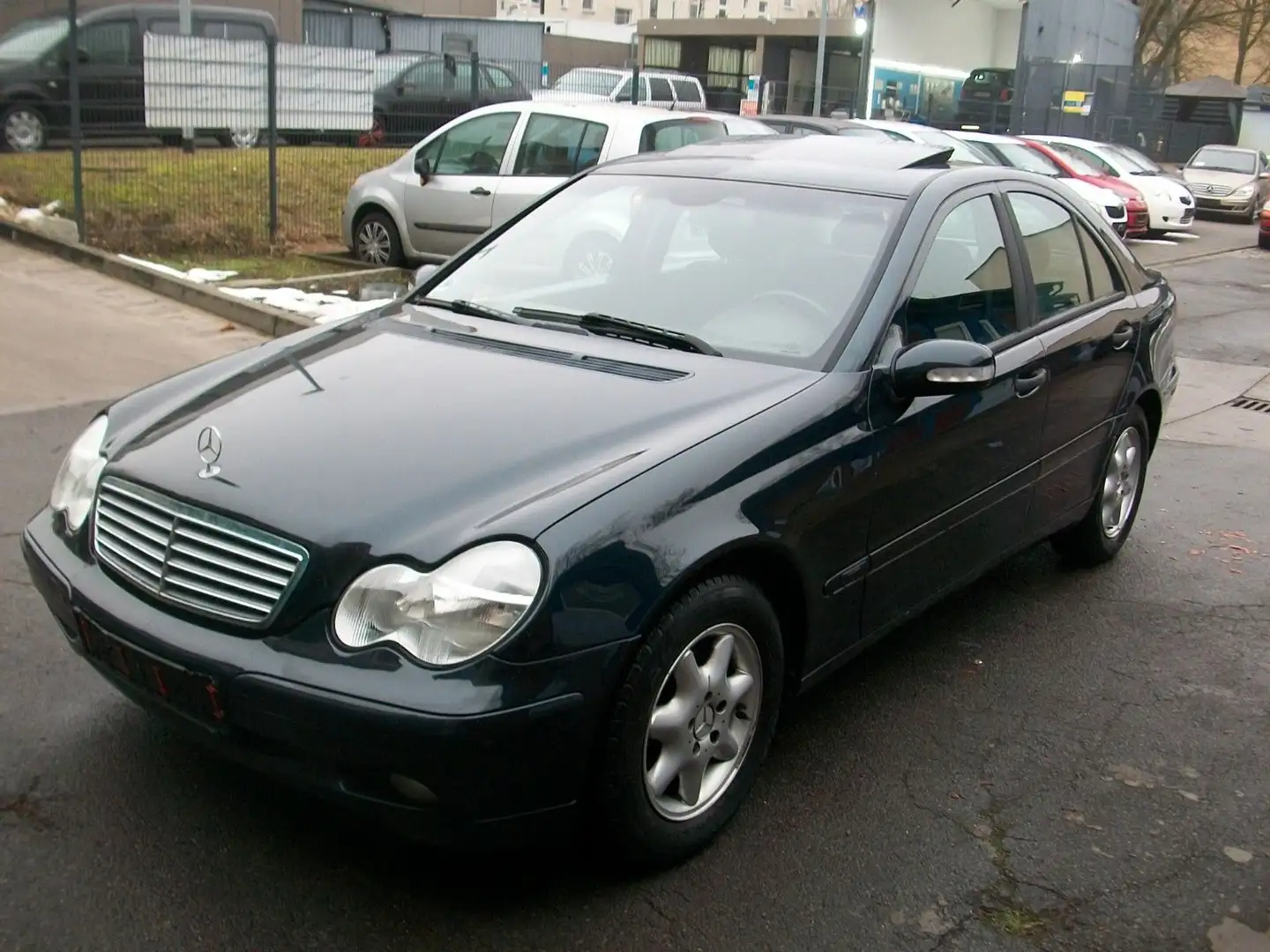 Mercedes-Benz C 180 Kompressor*Automatik*Klima*Navi*PDC*S-Dach Schwarz - 1