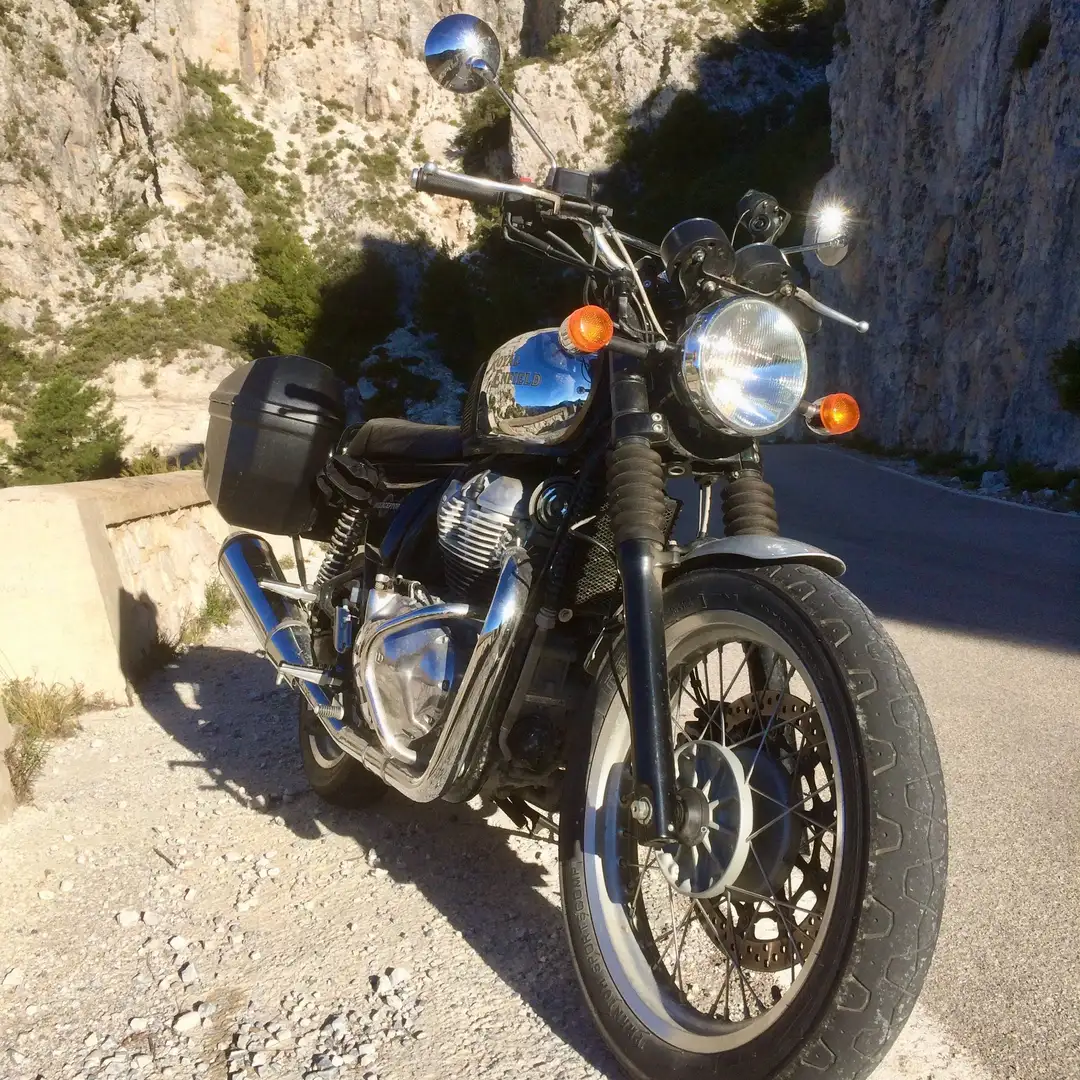 Royal Enfield Interceptor Glitter 'N' Dust Negro - 1