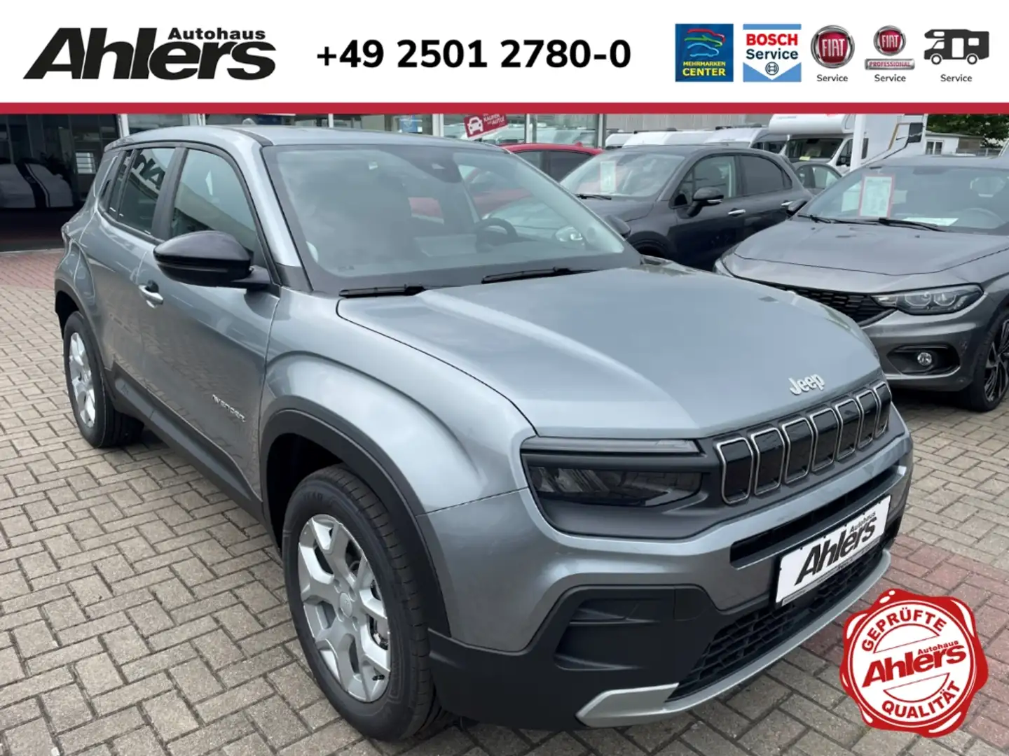 Jeep Avenger Altitude e-Hybrid+NAVI+ACC+JBL+ELHECK+SHZ+KAMERA+ Gris - 1