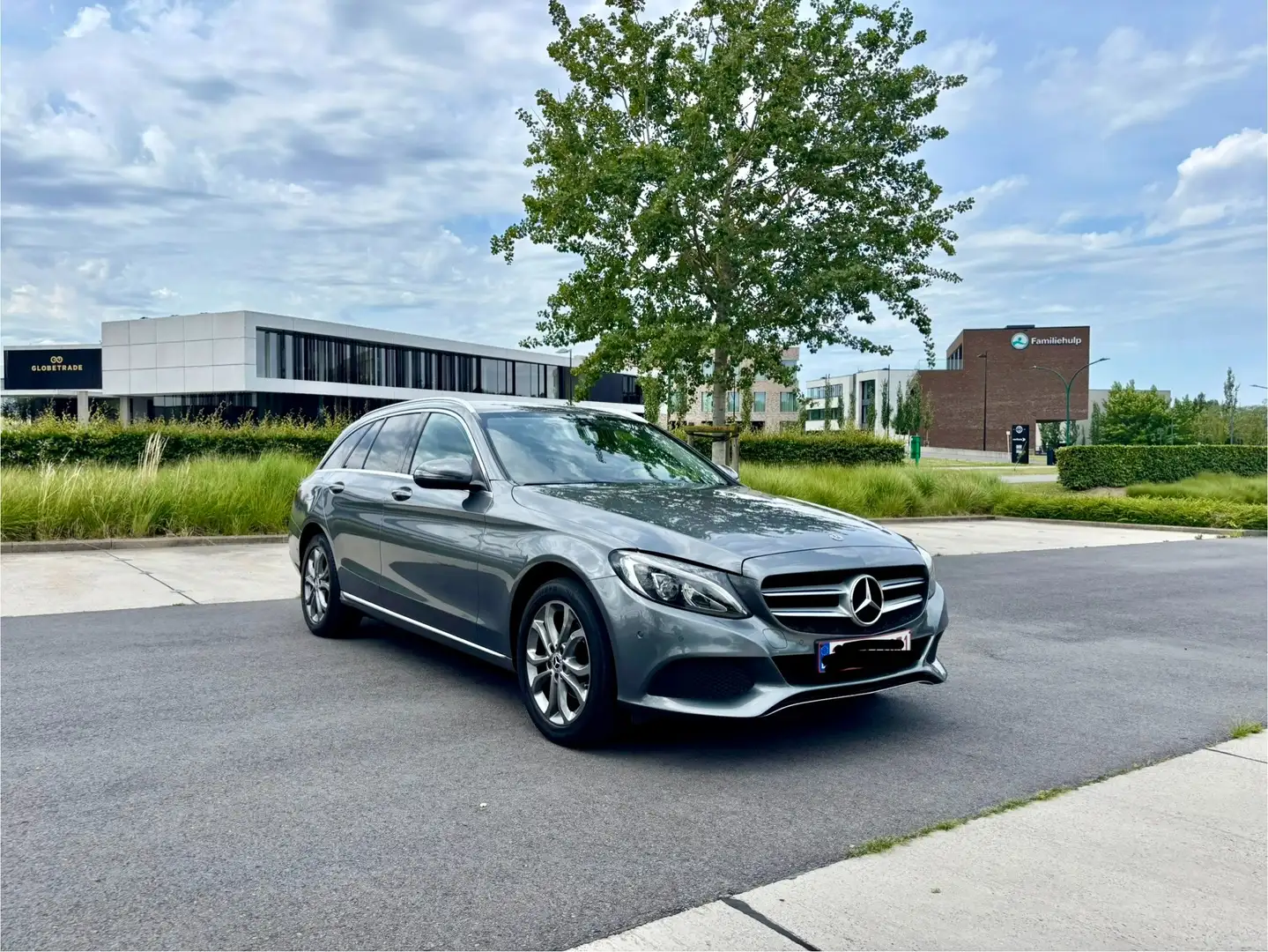 Mercedes-Benz C 180 LICHTE VRACHT: C 180 (BlueTEC) d T 7G-TRONIC Avant Gris - 1