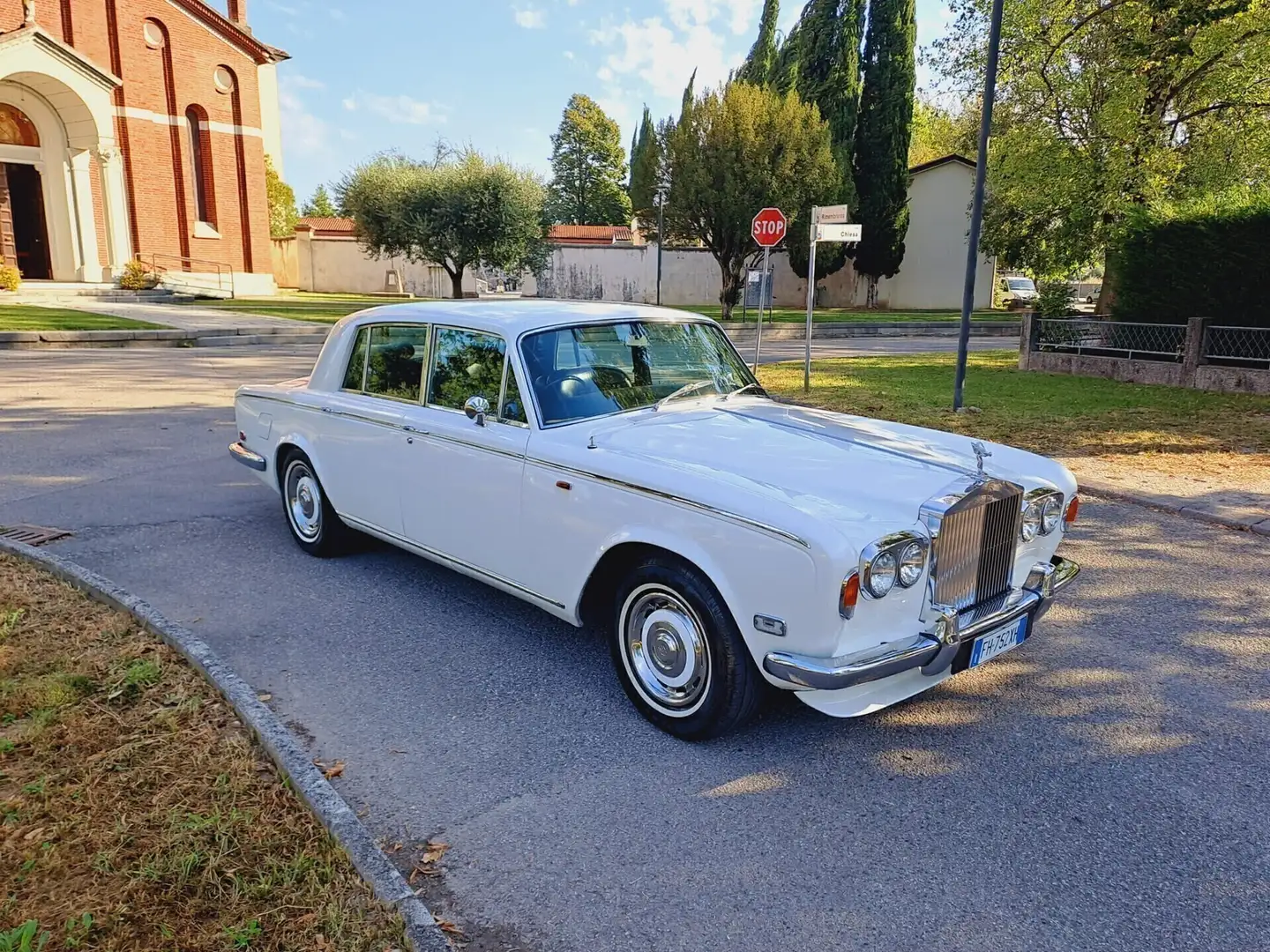 Rolls-Royce Silver Shadow targhe Italiane ASI Bianco - 1