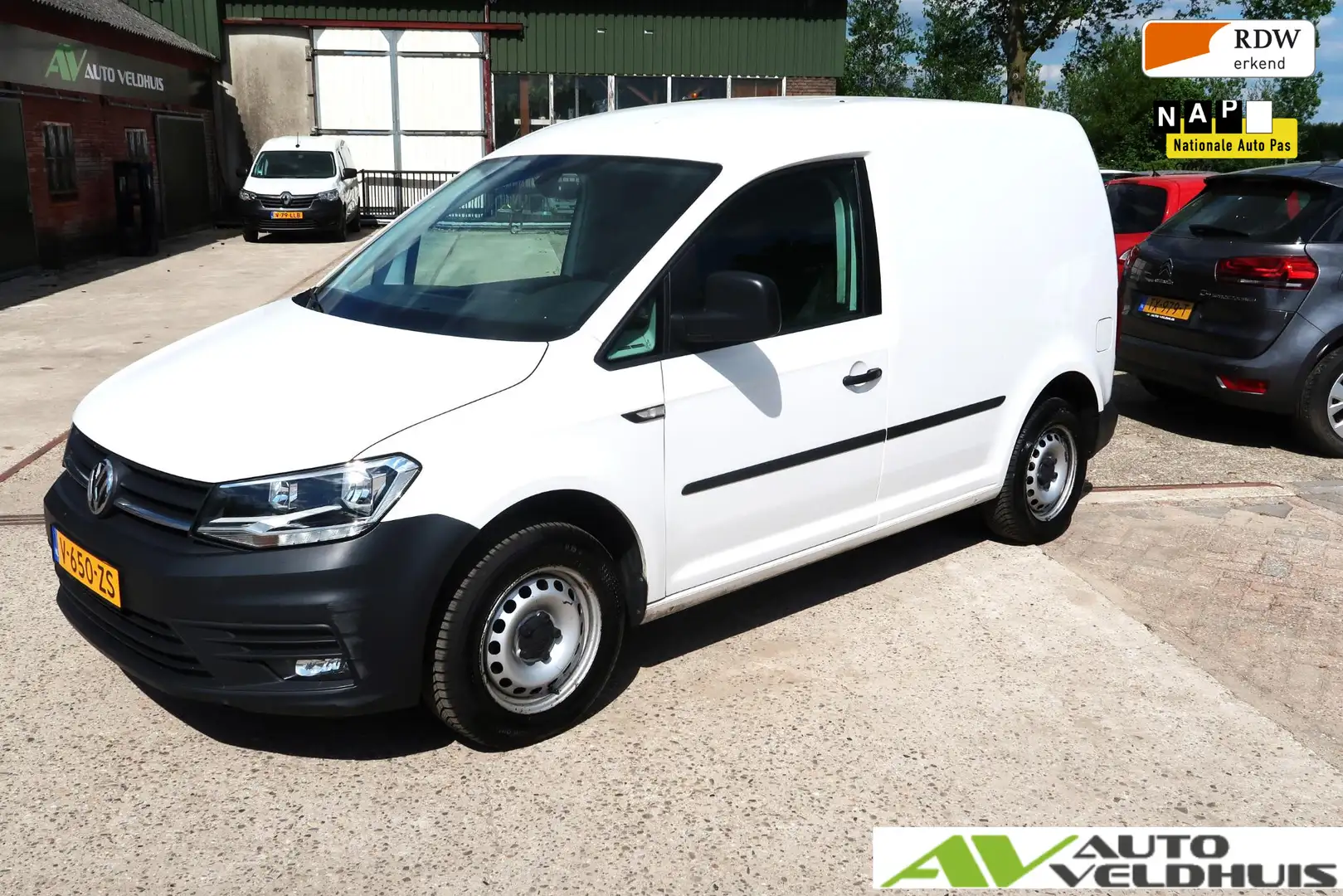 Volkswagen Caddy 2.0 TDI L1H1 BMT Comfortline CRUISE AIRCO VOORRUIT Weiß - 1