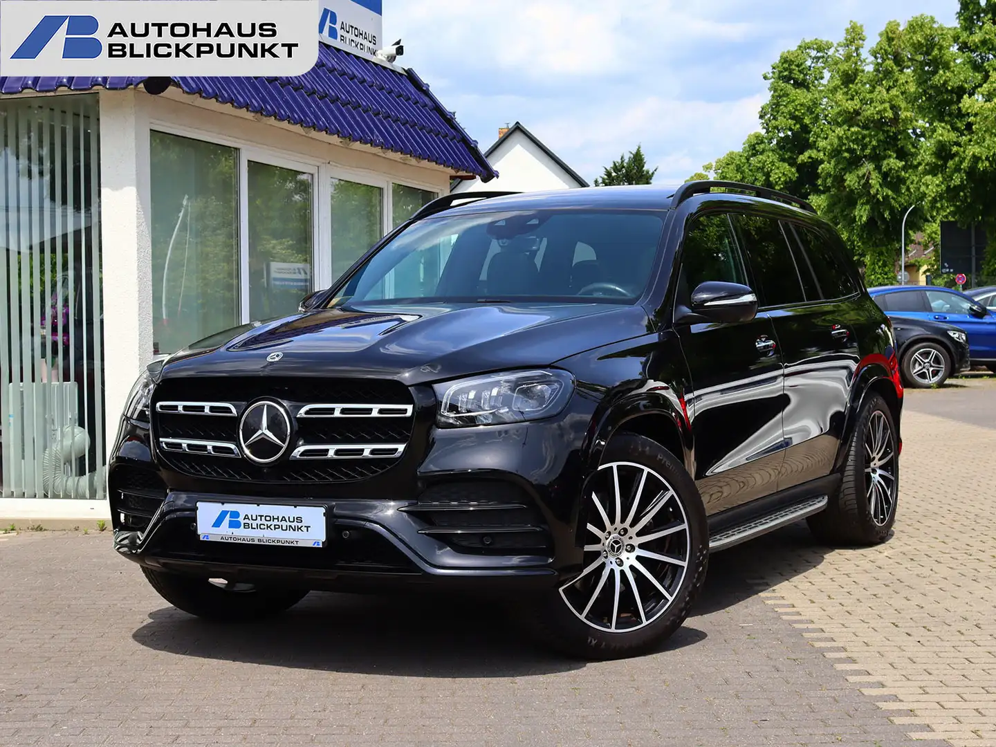 Mercedes-Benz GLS 400 d 4M AMG 7 SITZ DISTR+PANO+KAM360+HEADUP Schwarz - 1