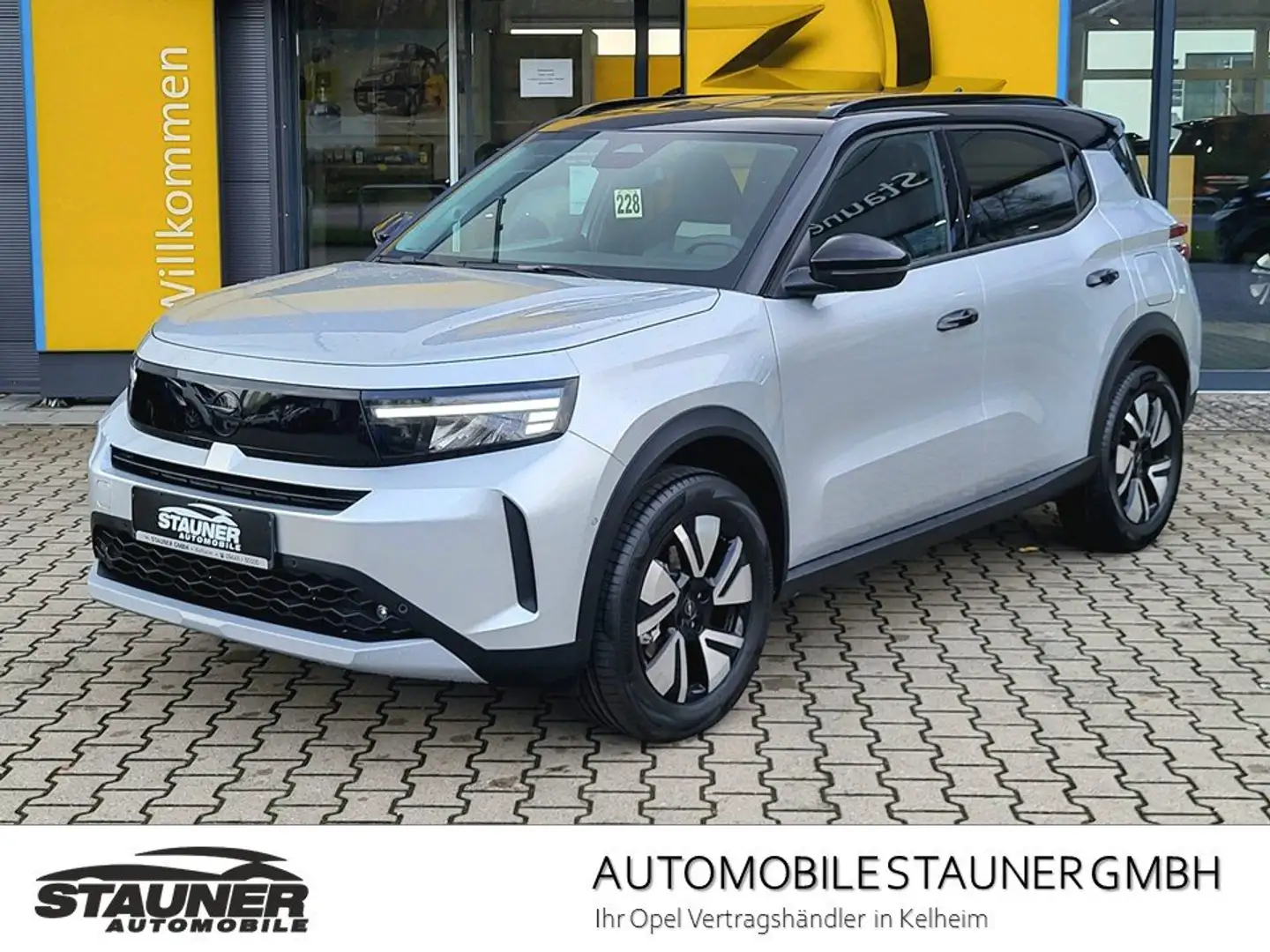Opel Frontera GS Line 48V *NAVIGATION*SHZ*LHZ*R-KAMERA*CARPLAY* Argent - 1