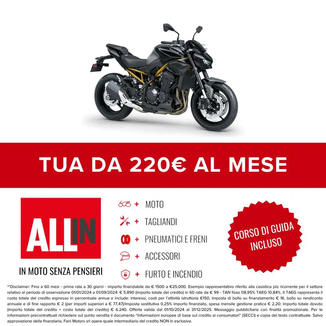 Kawasaki Z 900 35Kw - A2 Nero - 2