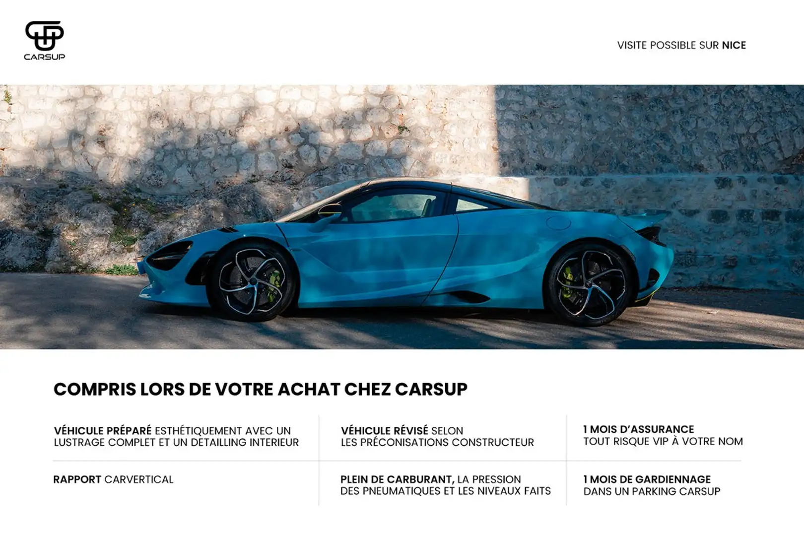 McLaren 750S Coupé Albastru - 2