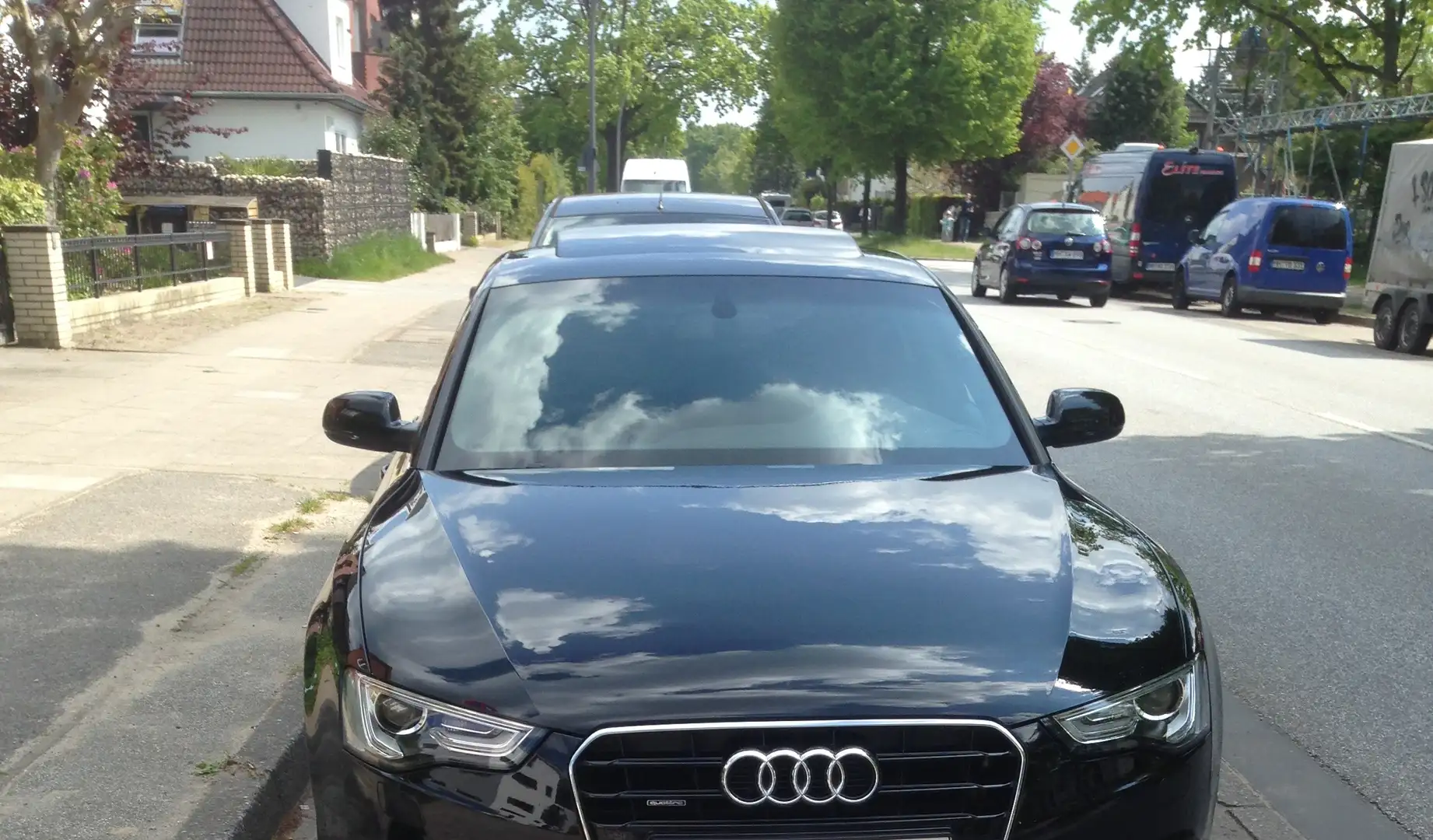 Audi A5 3.0 TDI Sportback (clean die.) quat. DPF Sline Schwarz - 2