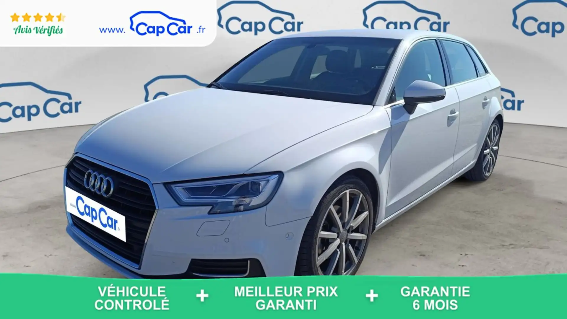 Audi A3 2.0 TDI 150 Design luxe Blanc - 1