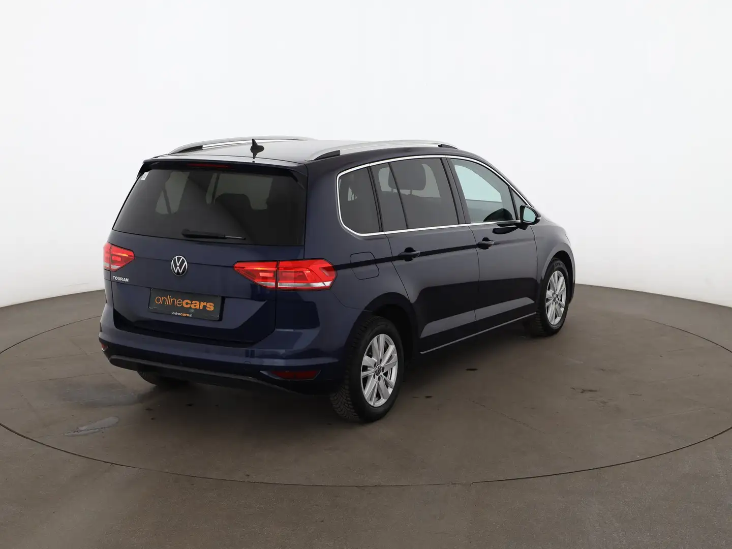 Volkswagen Touran 2.0 TDI Highline Aut 7-SITZER RADAR SITZHZ Blau - 2
