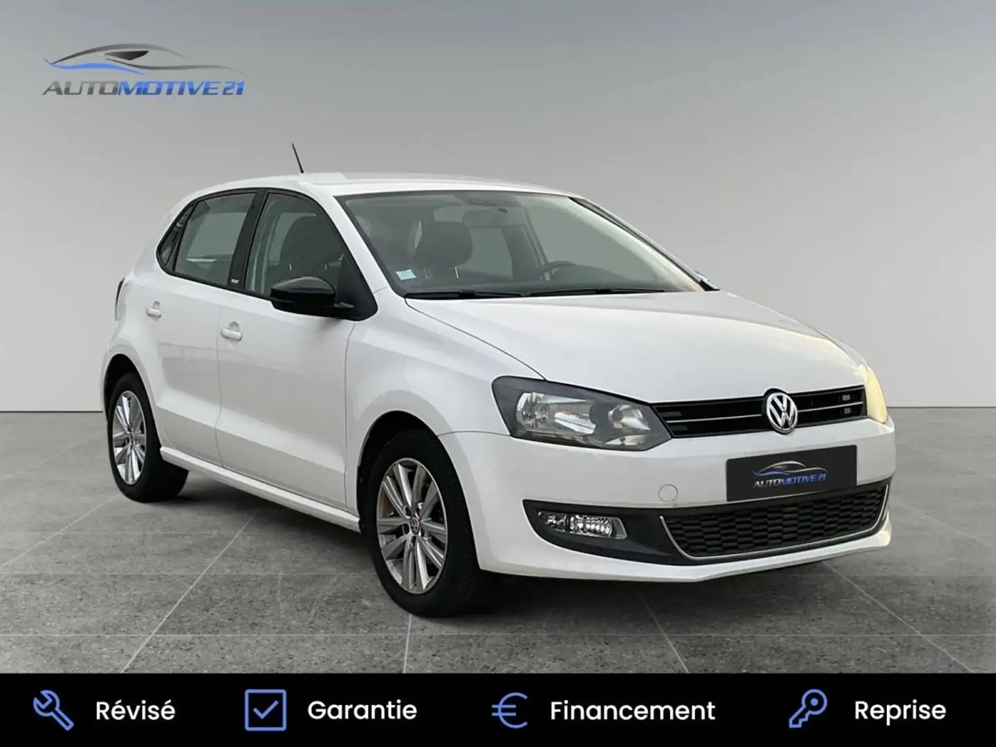 Volkswagen Polo V 1.2 70 Style 5p Blanc - 2