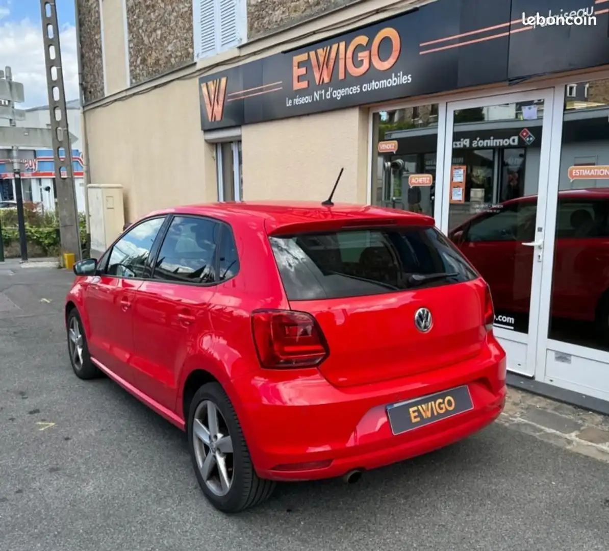 Volkswagen Polo 1.2 TSI 110Ch BLUEMOTION SPORTLINE PREMIERE MAIN E Red - 2