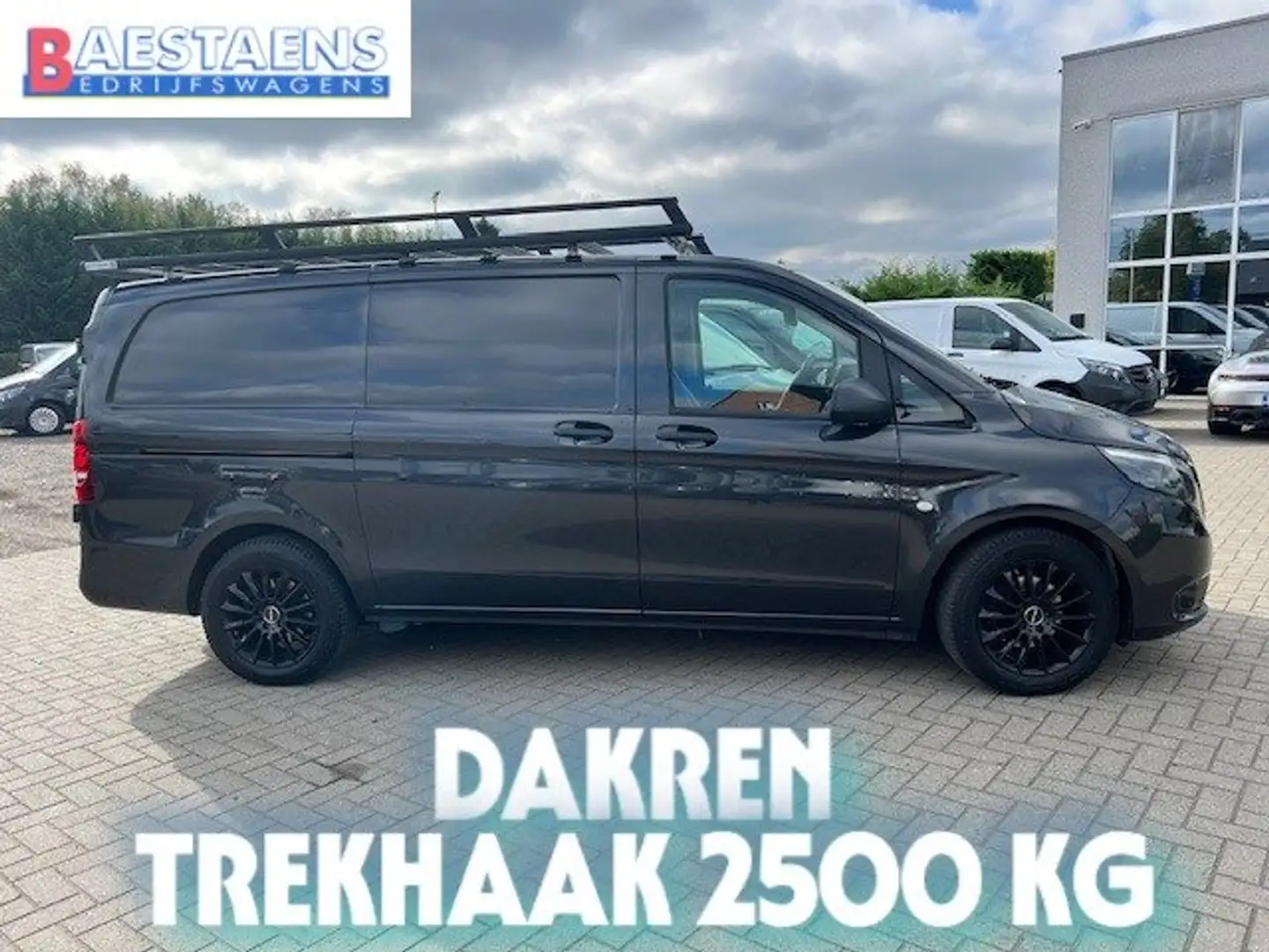 Mercedes-Benz Vito 116 CDI DAKREN 28500 EX BTW TREKHAAK 2500 KG AUTOM Grau - 1