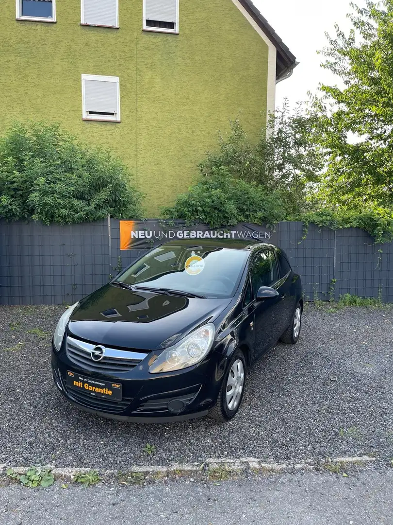 Opel Corsa D 1.4 16V✅GARANTIE✅Euro5 /2. Hand/TÜV/KLIMA Black - 1