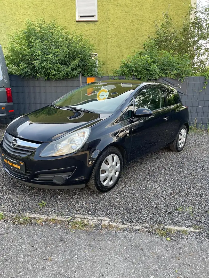 Opel Corsa D 1.4 16V✅GARANTIE✅Euro5 /2. Hand/TÜV/KLIMA Black - 2