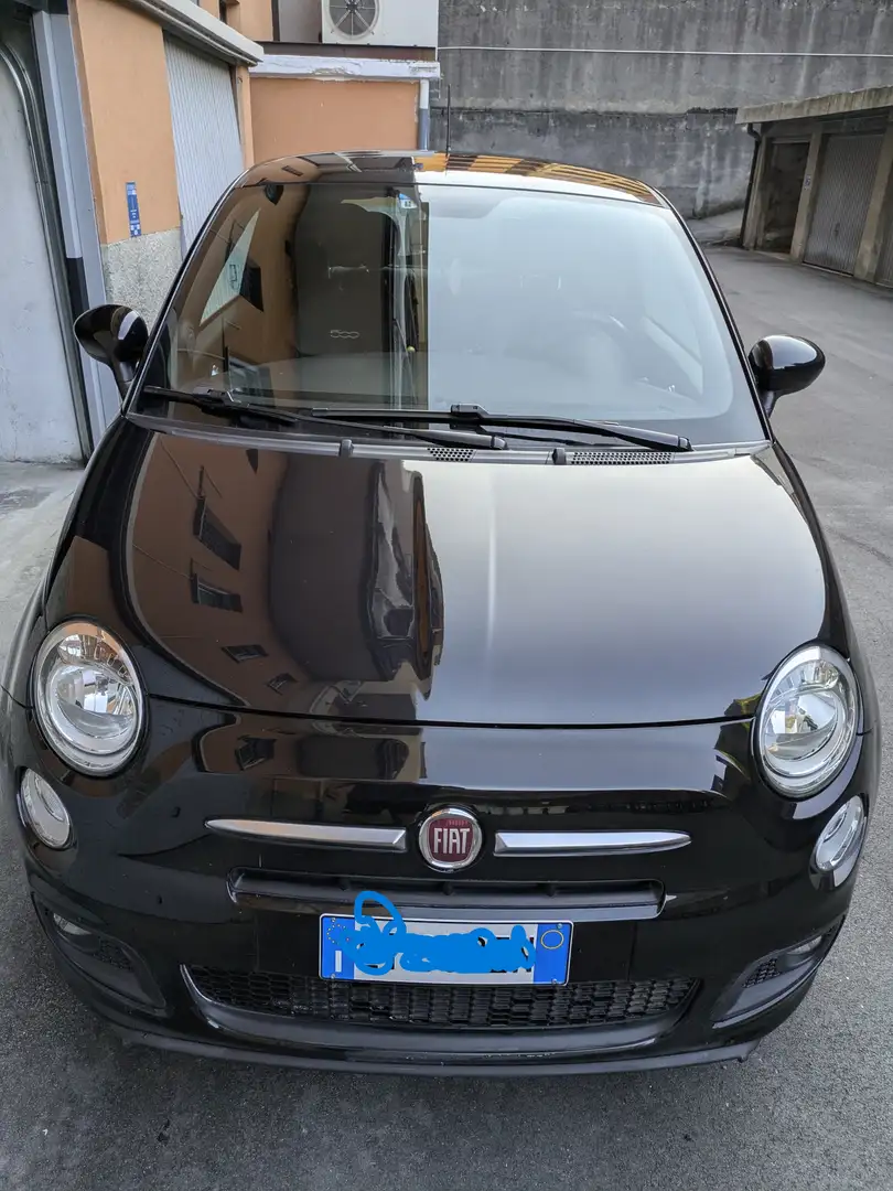 Fiat 500 500 Allestimento sport 1.2 S 69cv Nero - 1