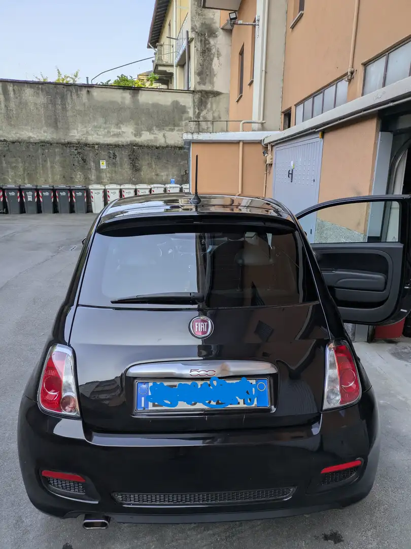 Fiat 500 500 Allestimento sport 1.2 S 69cv Nero - 2