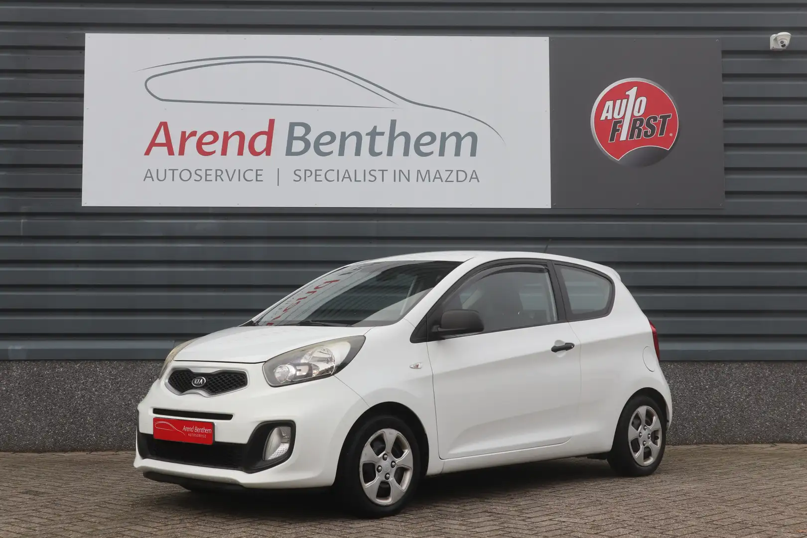 Kia Picanto 1.0 CVVT Airco Wit - 1