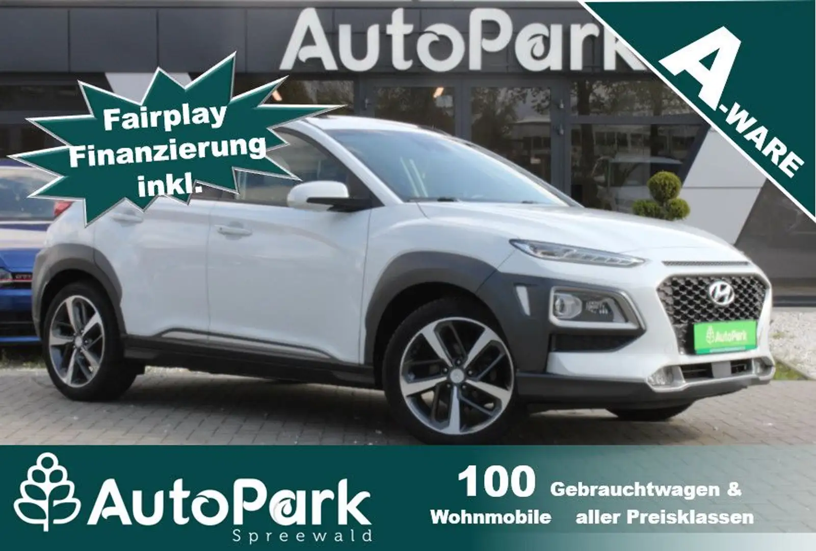 Hyundai KONA Premium 2WD White - 1