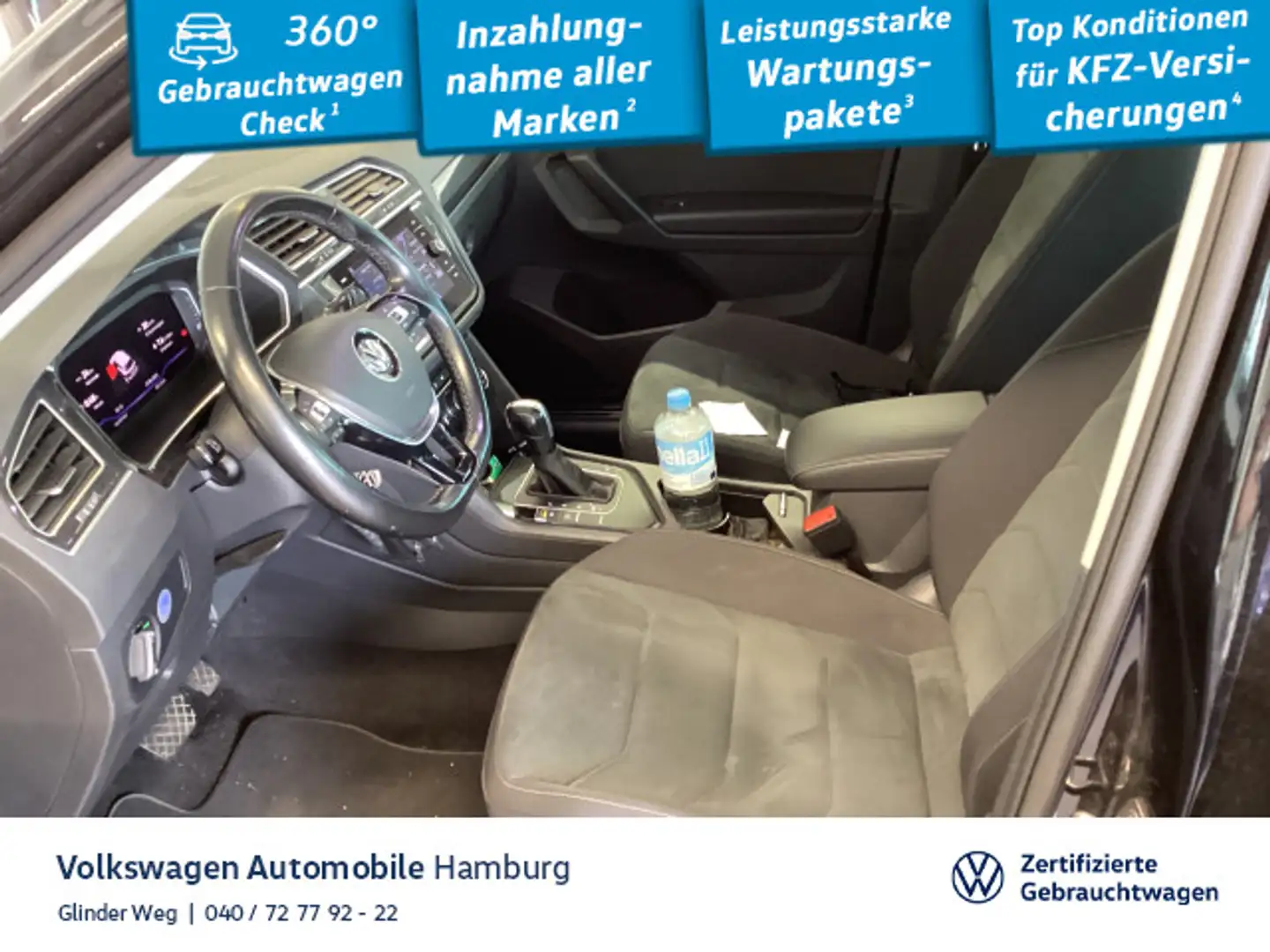 Volkswagen Tiguan 1.5 TSI Highline DSG Panoramadach Navi Schwarz - 1