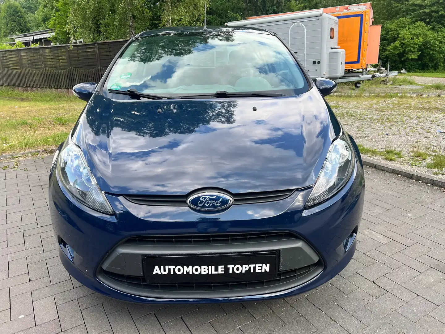 Ford Fiesta 1.4 Autom. Trend / KLIMA / AUTOMATIN / TÜV NEU Modrá - 2