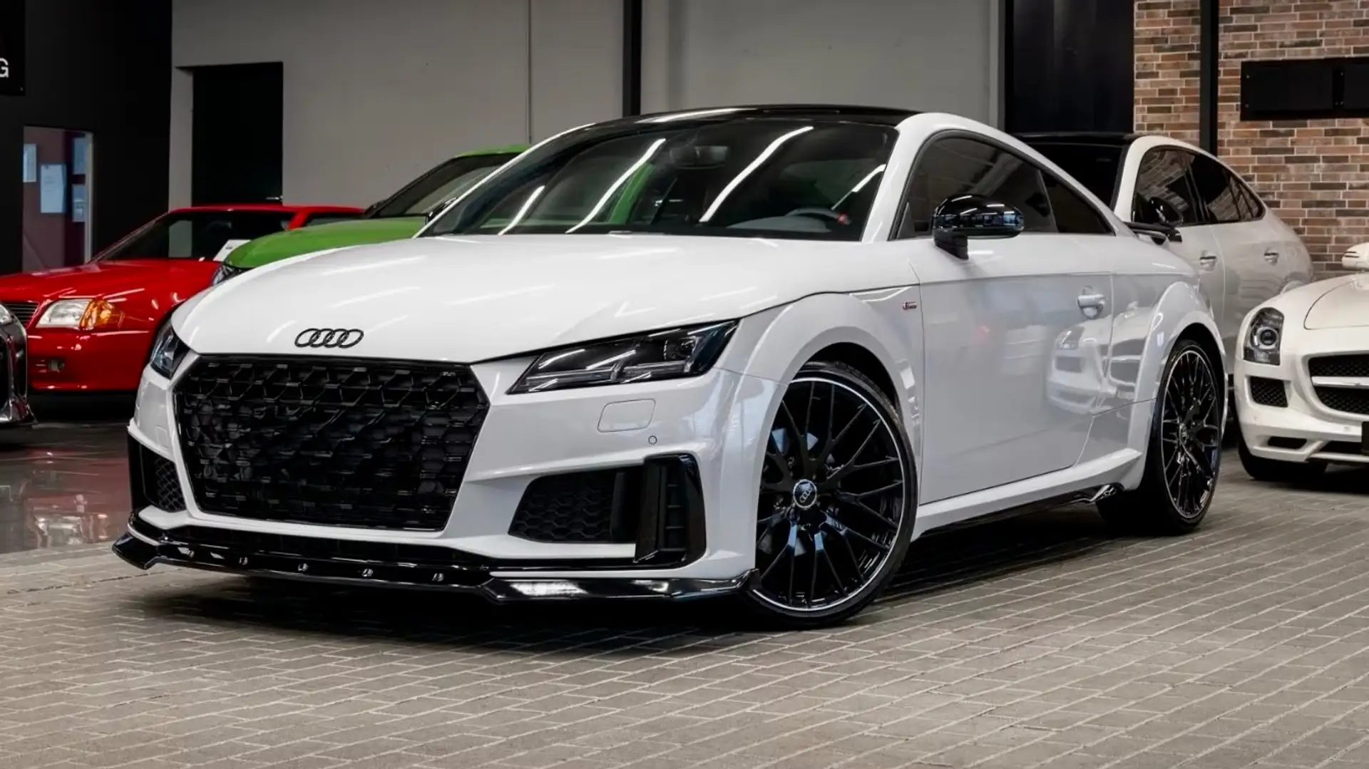 Audi TT Coupe / Rs-Line / B&O / Optik / Uff Audi 🇩🇪 Blanc - 1