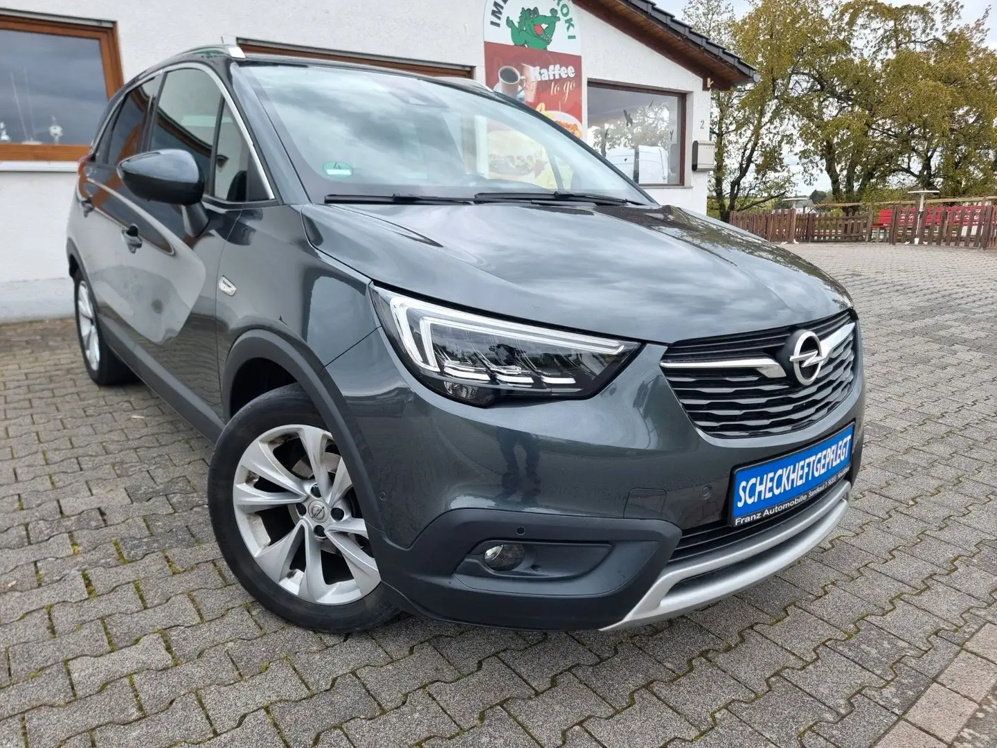 Opel Crossland 1,2  96kW Innovation,AHK,TÜV 12/2025 Сірий - 1