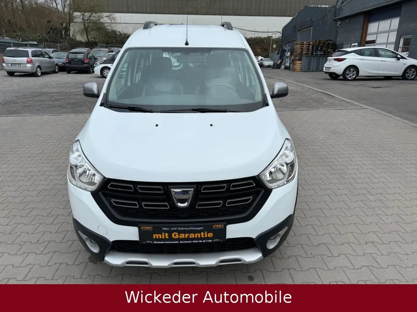 Dacia Dokker Stepway 1.6 /Tüv Neu/Top Pflege Weiß - 2