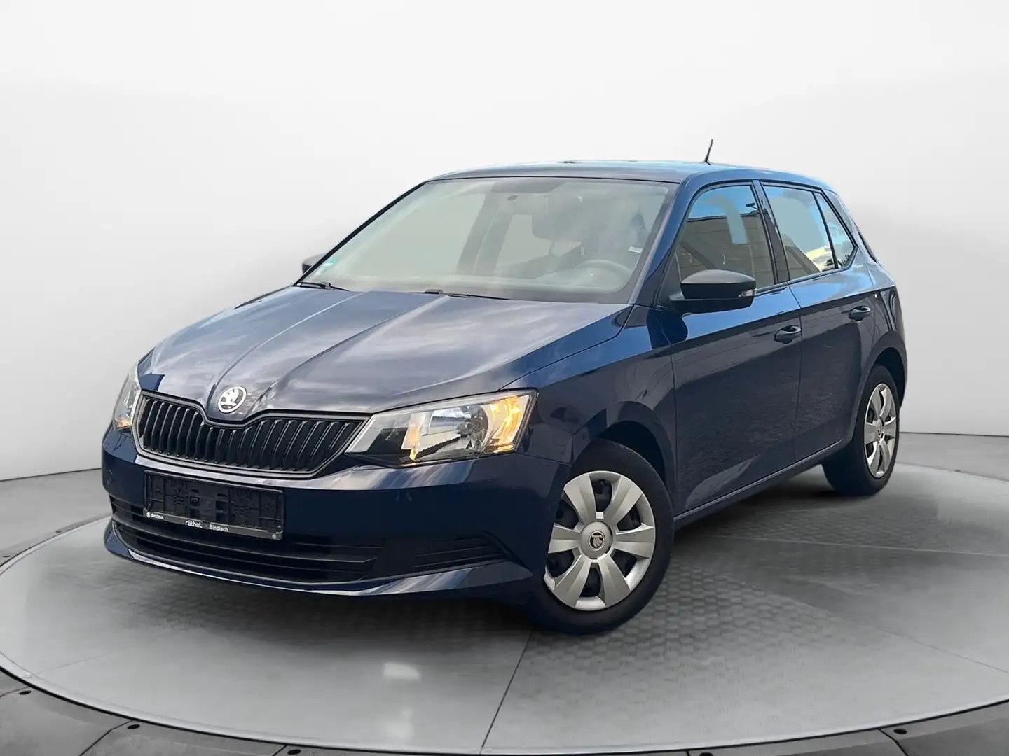 Skoda Fabia Active 1.Hand & Service neu Blau - 1