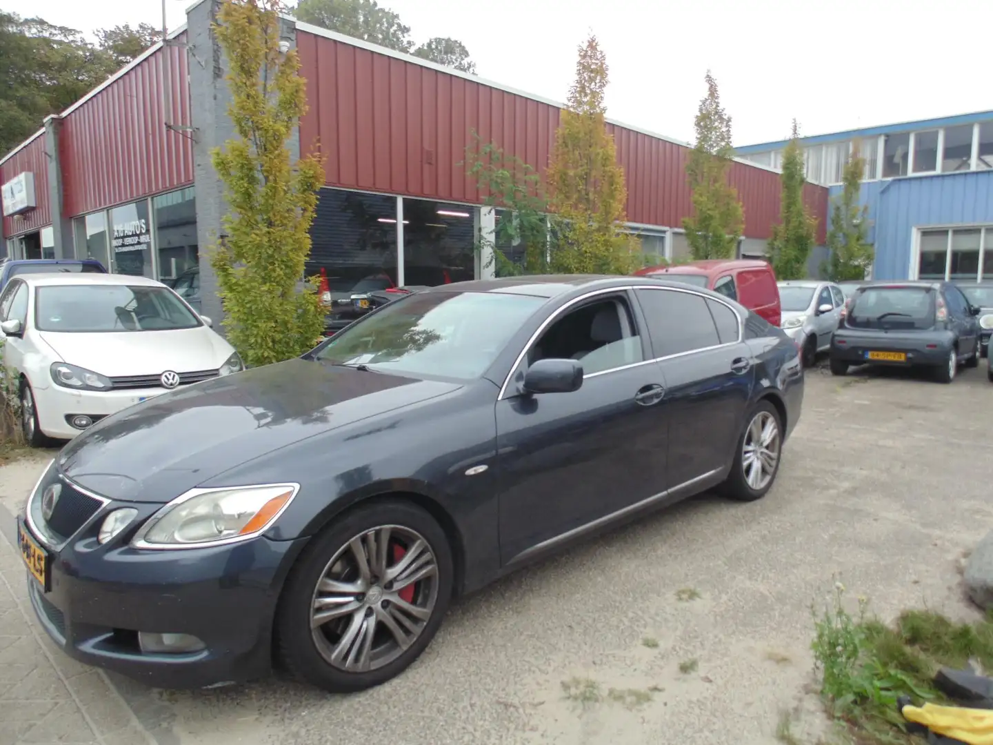 Lexus GS 300 Business AUTOMAAT MET NAVI LEDER motor schade Šedá - 2