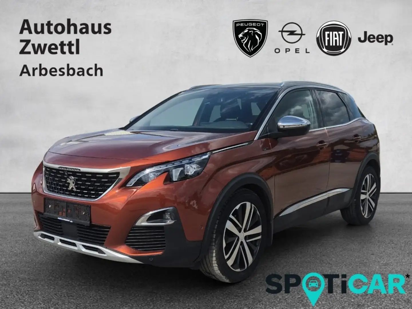 Peugeot 3008 GT BHDI 180 EAT6 Braun - 1