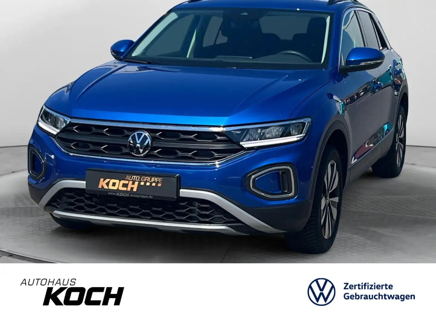 Volkswagen T-Roc 1.5TSI Move DSG LED NAVI STDHZ KLIMA Blu/Azzurro - 1