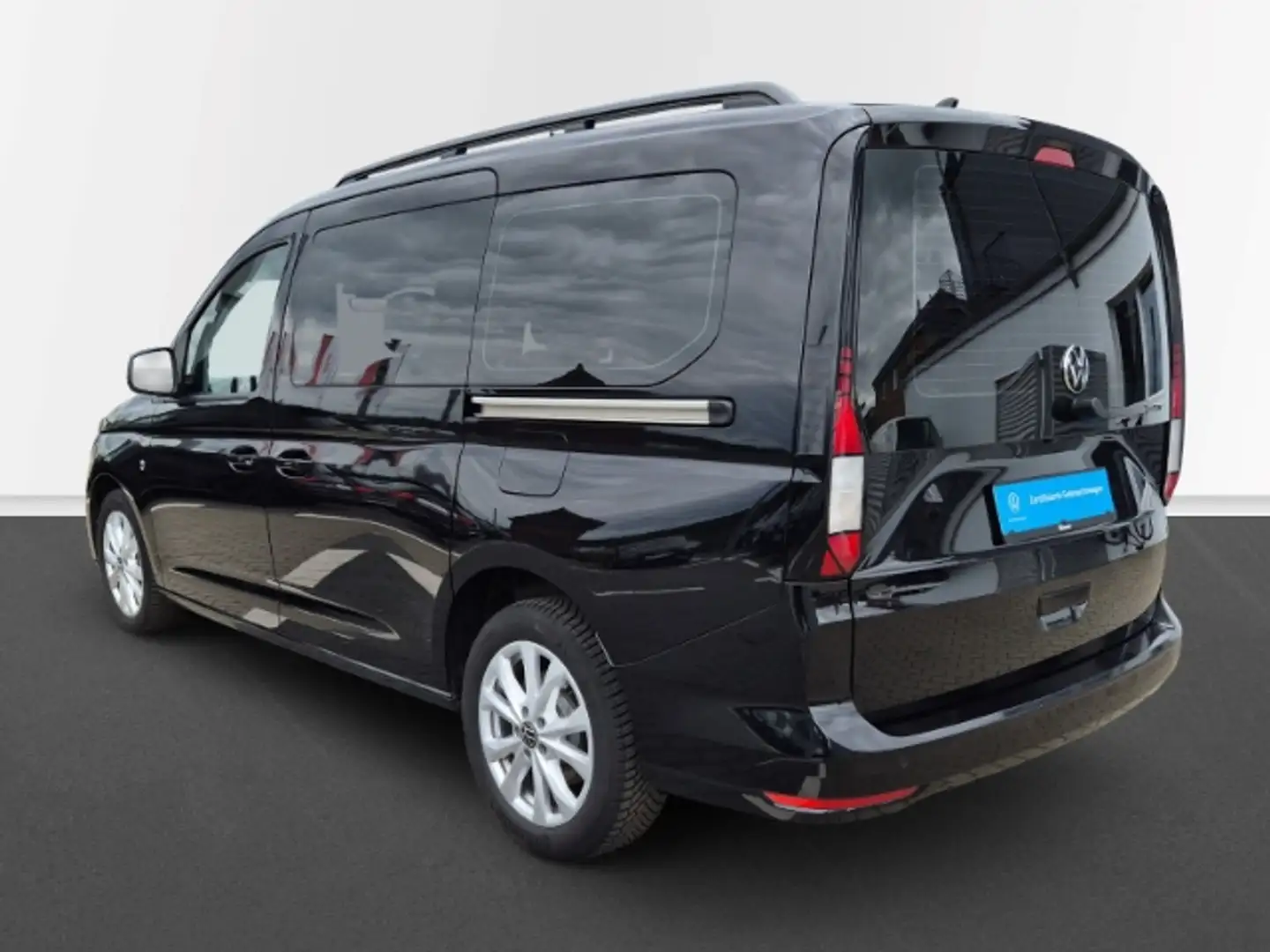 Volkswagen Caddy Life 1.5 TSI DSG 7-Sitzer AHK Cam Allwetter Noir - 2