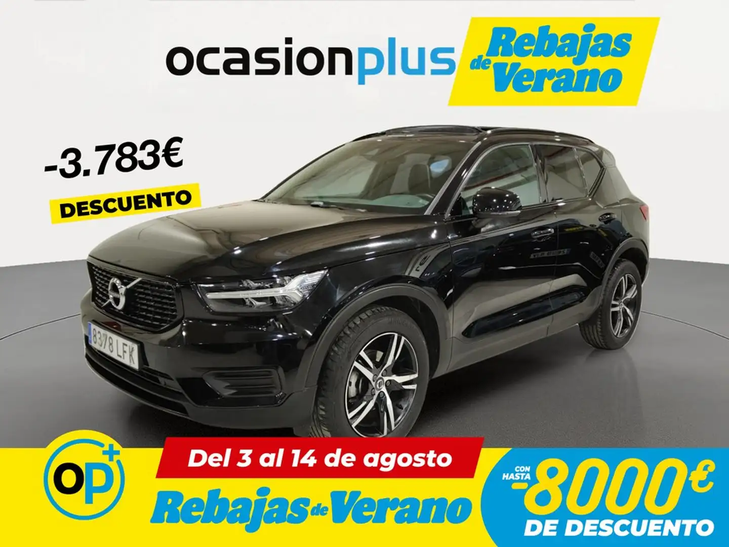 Volvo XC40 D3 R-Design Aut. Negro - 1