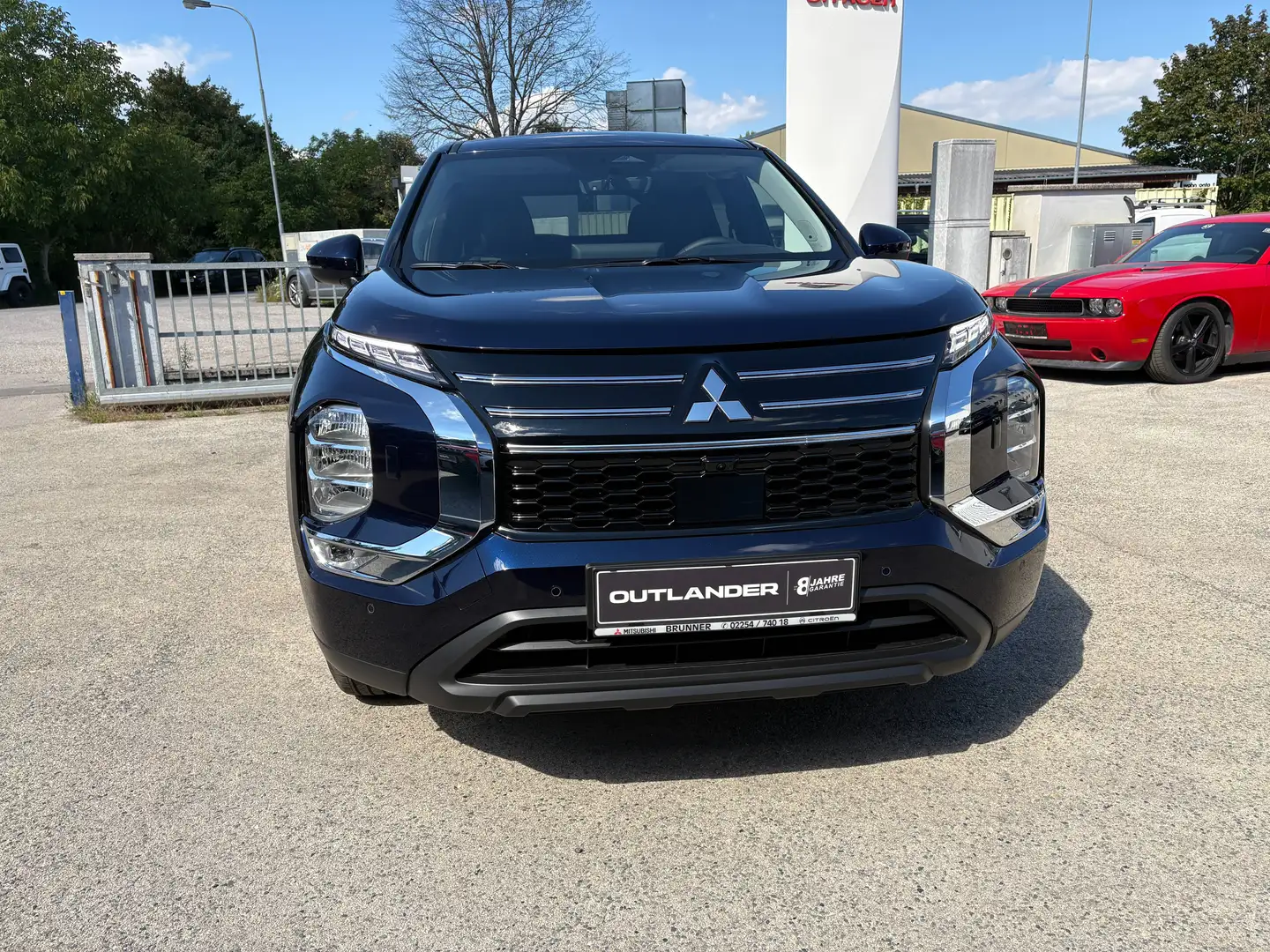 Mitsubishi Outlander 2,4 PHEV S-AWC Invite Aut./incl. Winterräder Blau - 2