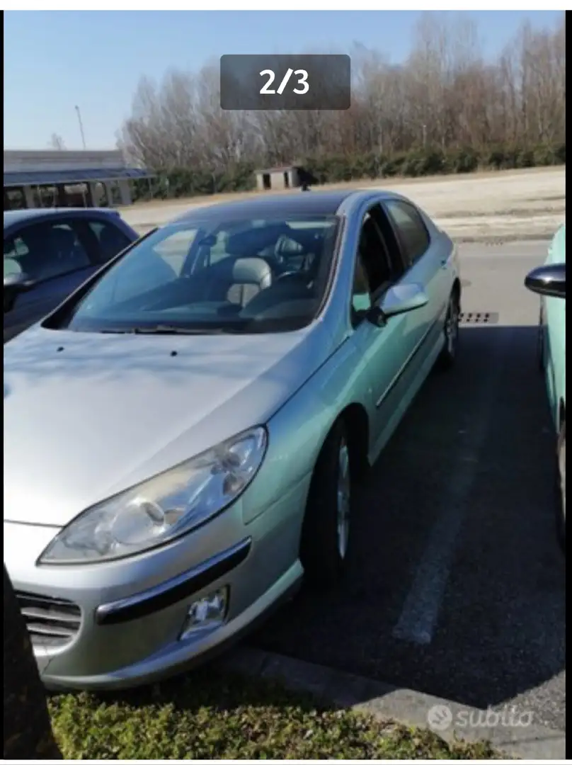 Peugeot 407 2.0 HDi 16v Confort A Silber - 1