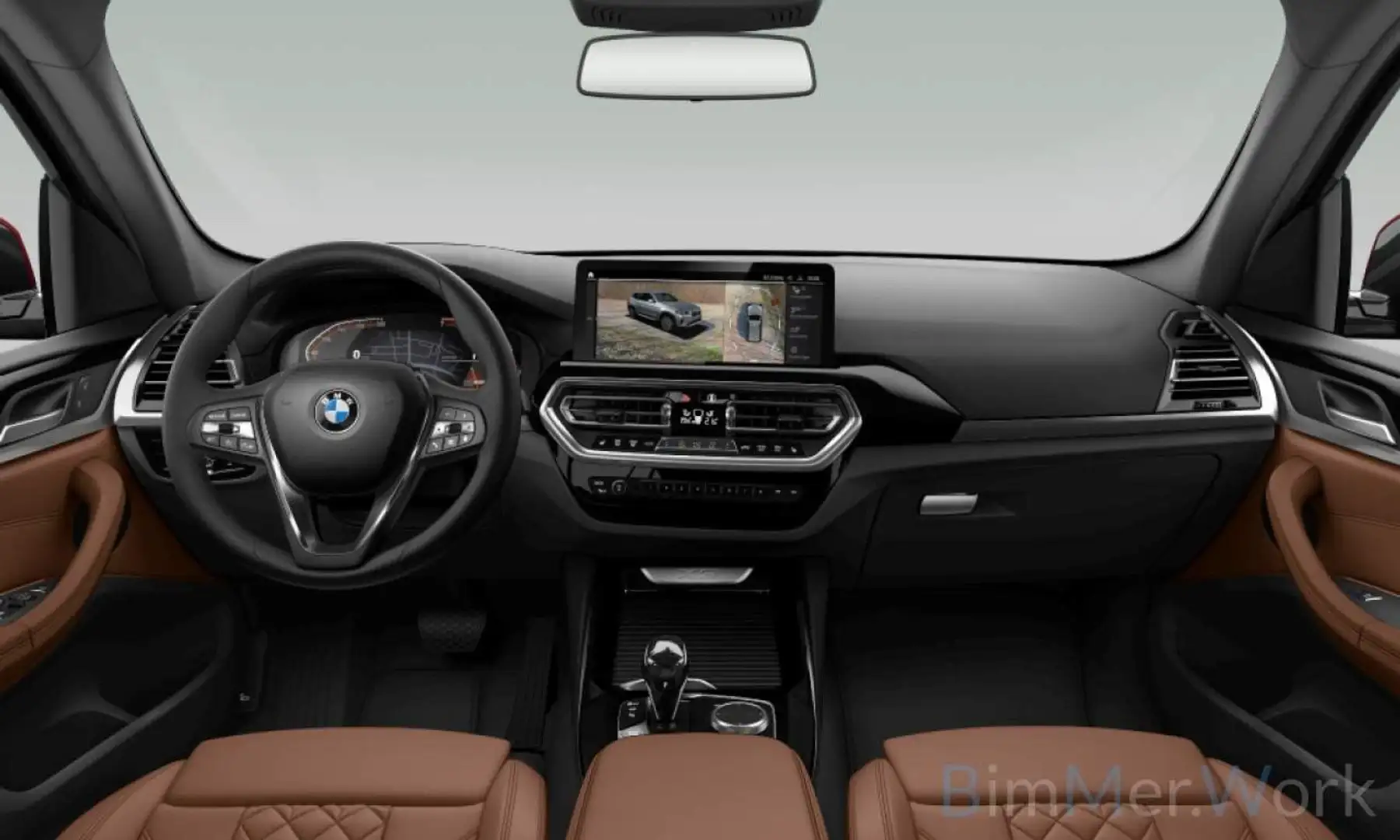 BMW X3 360°DAB Sport Leder Individual DAB LED Rot - 2