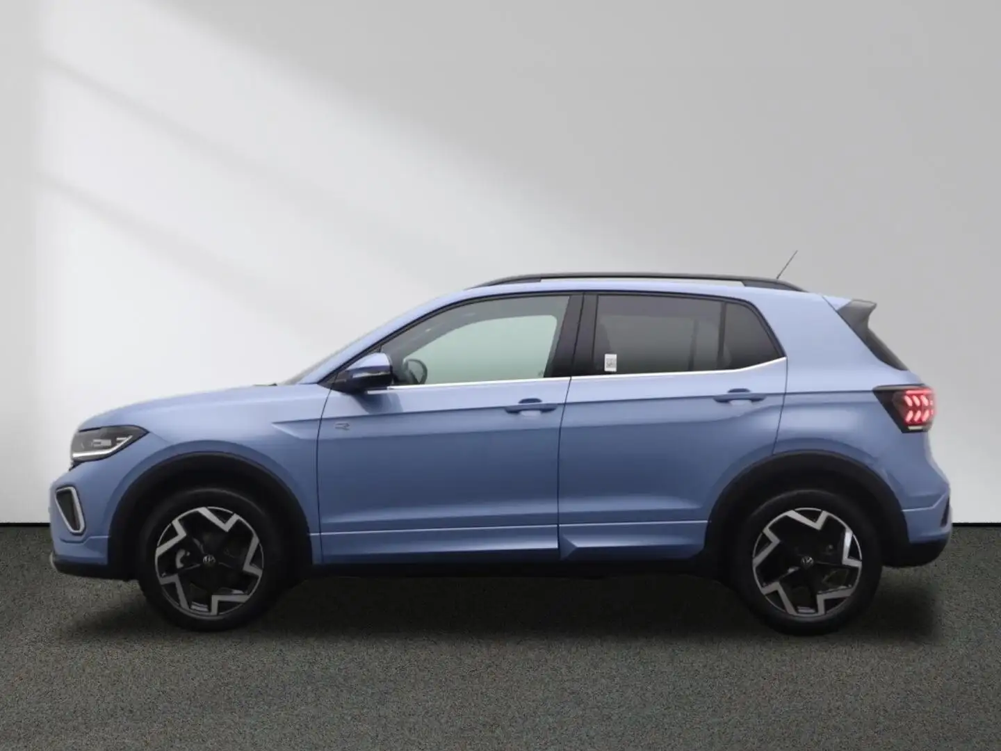 Volkswagen T-Cross 1.0 TSI R-Line DSG Matrix IQ.DRIVE Navi Bleu - 2