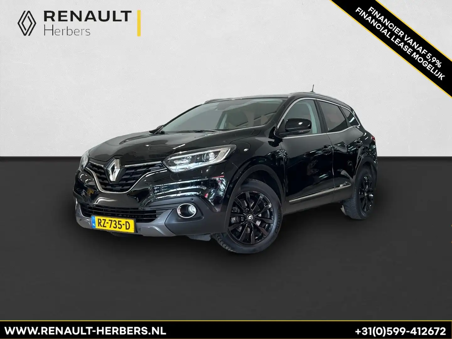 Renault Kadjar 1.2 TCe Intens Automaat EDC / TREKHAAK / CAMERA / Negro - 1