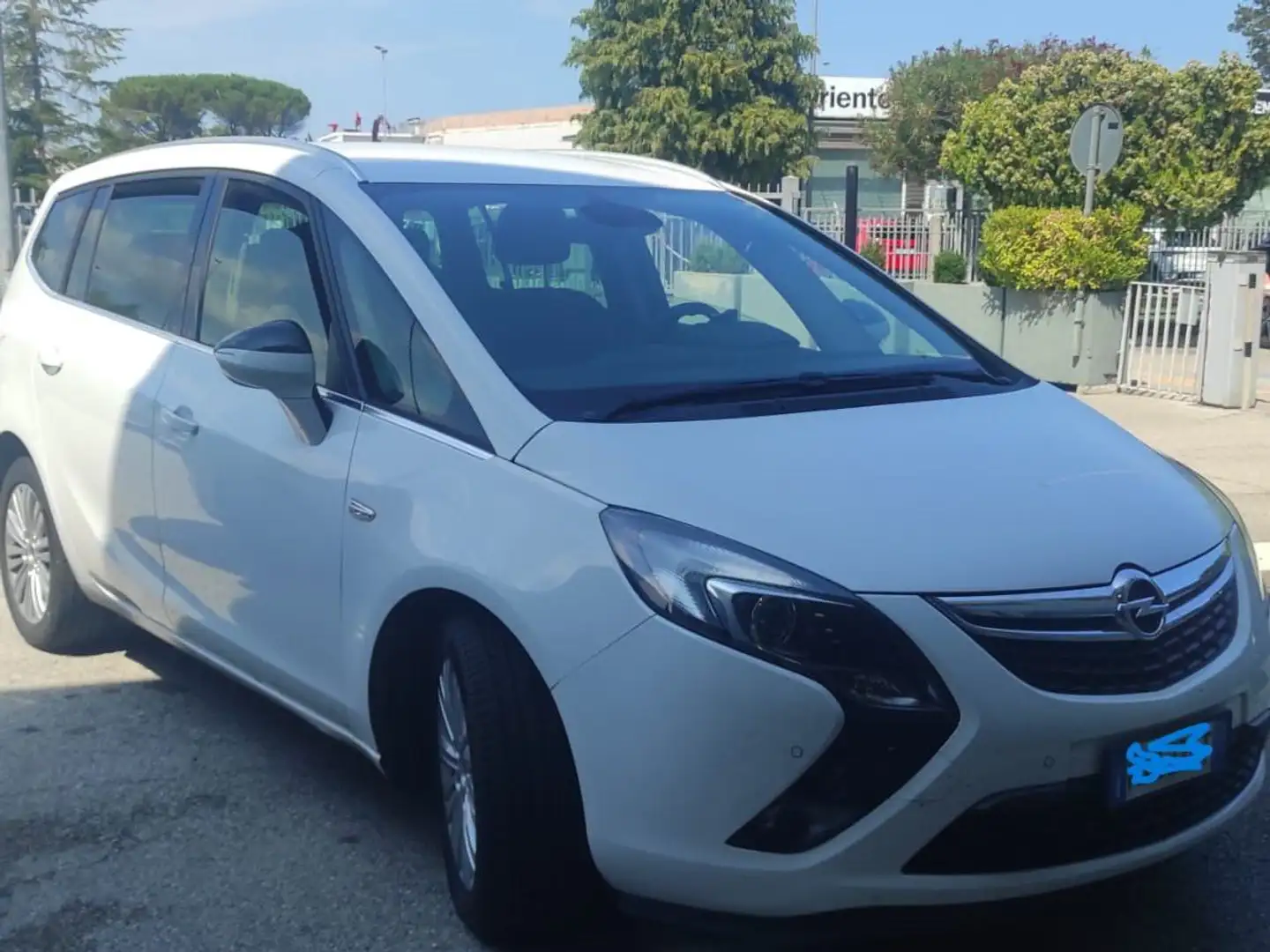 Opel Zafira Tourer Zafira III Tourer 1.6 t Cosmo ecoM 150cv E6 Bianco - 1