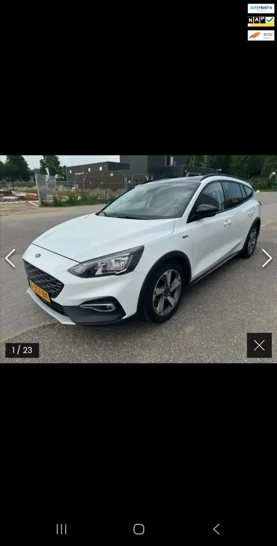 Ford Focus Wagon 1.5 EcoBoost Active Business Blanc - 1