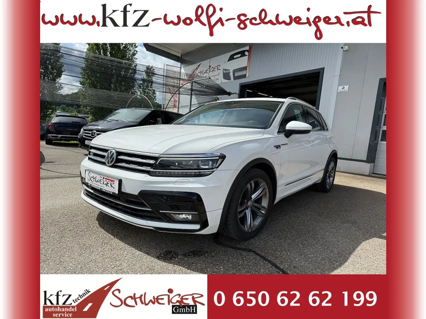 Volkswagen Tiguan 2,0 TDI SCR Comfortline Blanc - 1