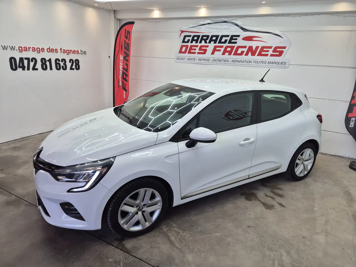 Renault Clio Clio 1.0 TCe Nav,Clim...tva déductible ! Blanco - 2