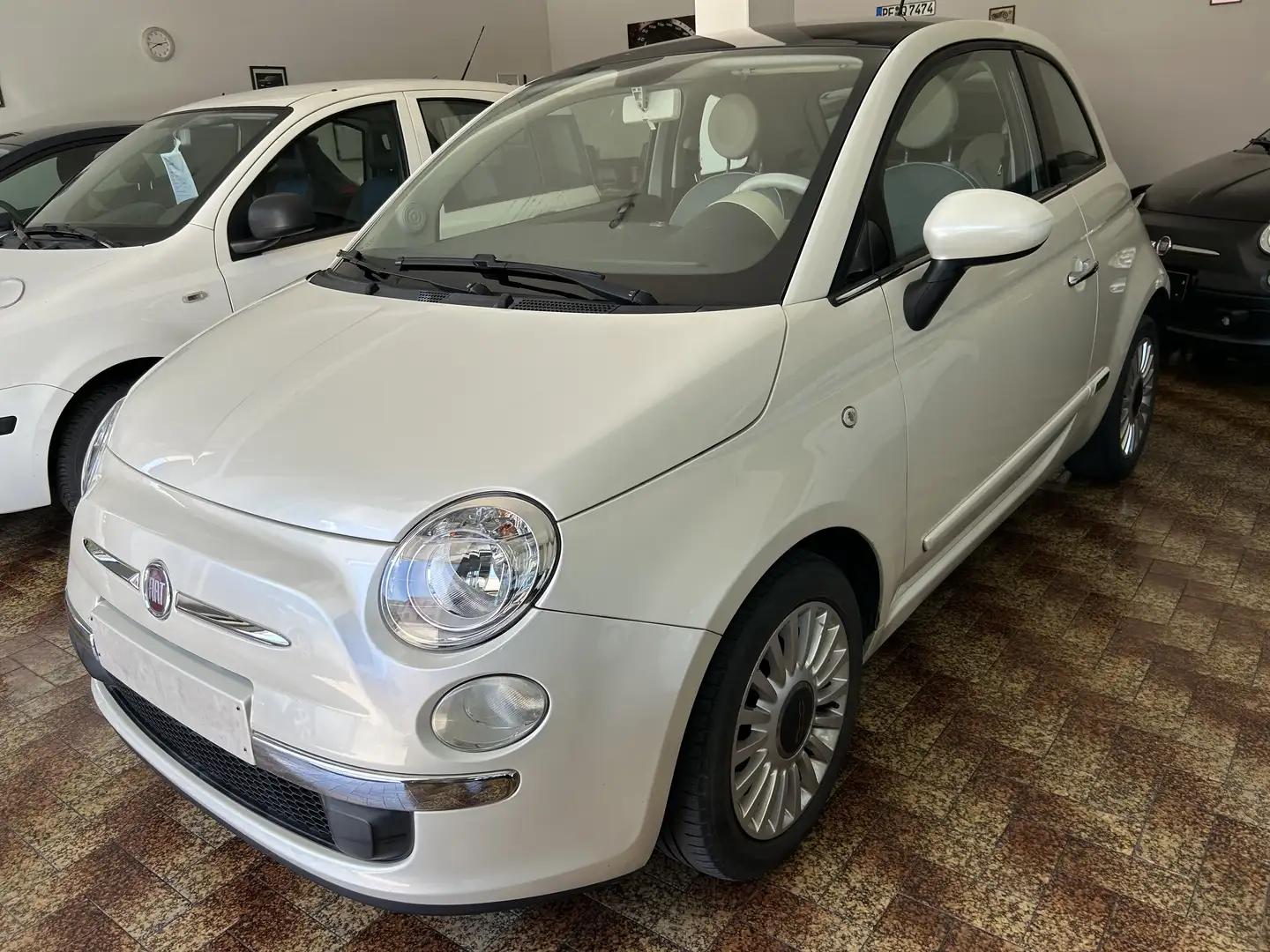 Fiat 500 0.9 t.air t. Sport 85cv NEOPATENTATI PANORAMA Bianco - 2
