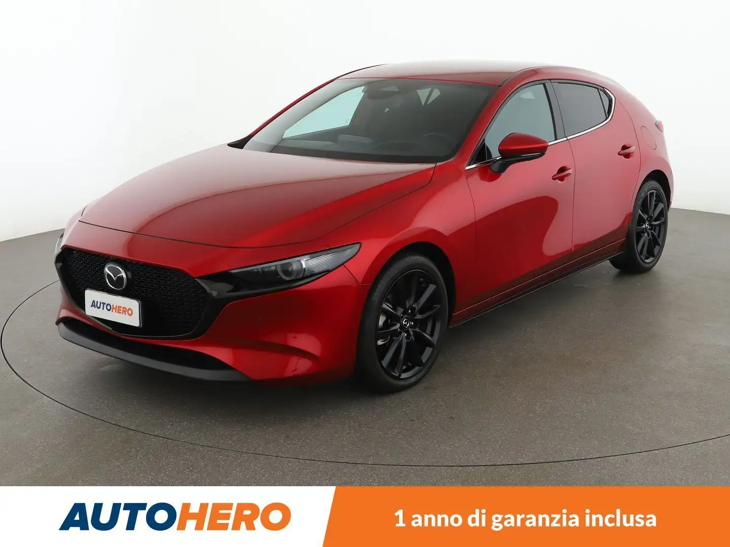Mazda 3 2.0 Skyactiv-X Mild-Hybrid Exclusive Line MHEV Rot - 1