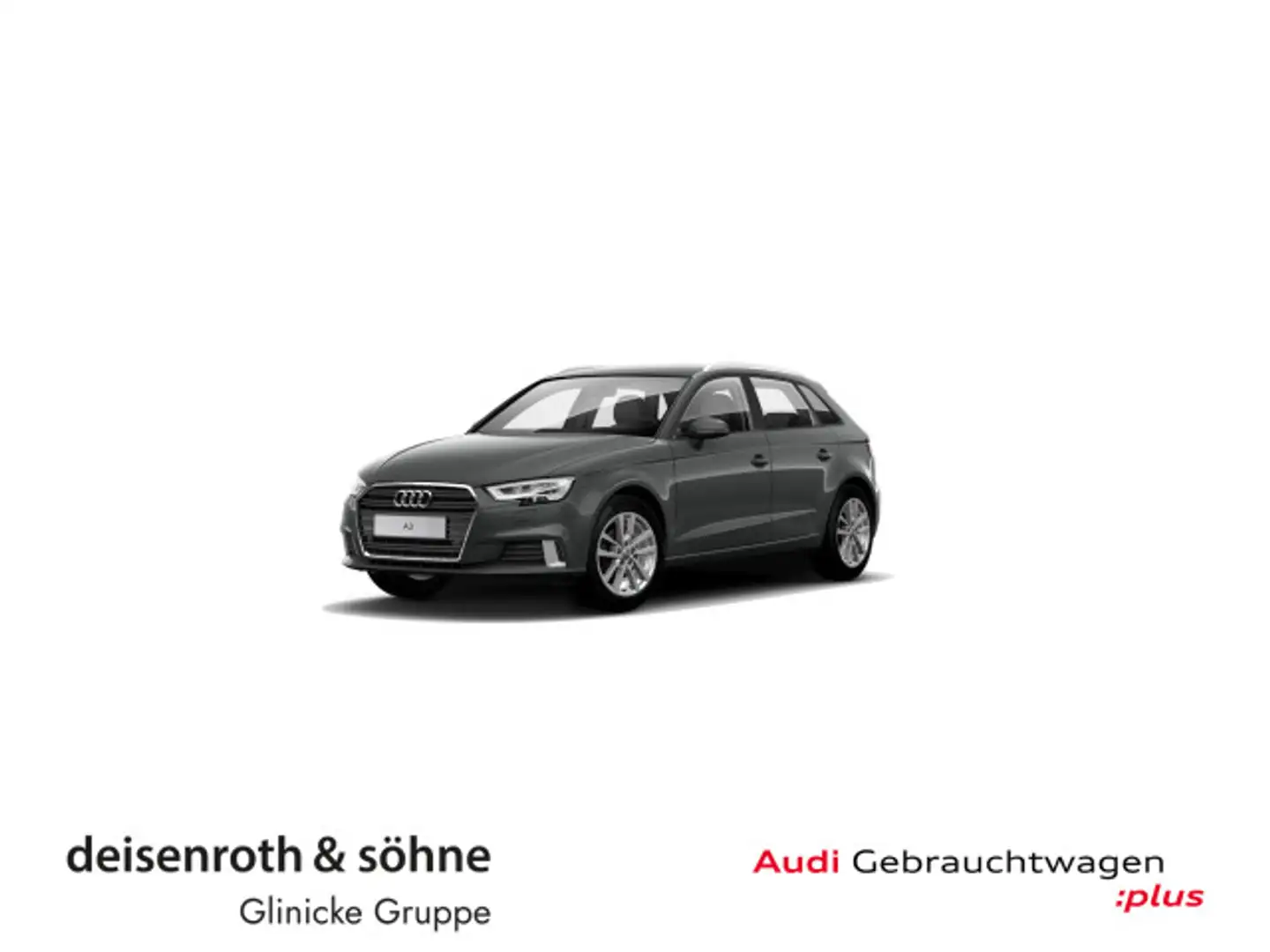 Audi A3 Sport 35 TFSI AHK/Nav/ASI/LED/SHZ Gris - 1