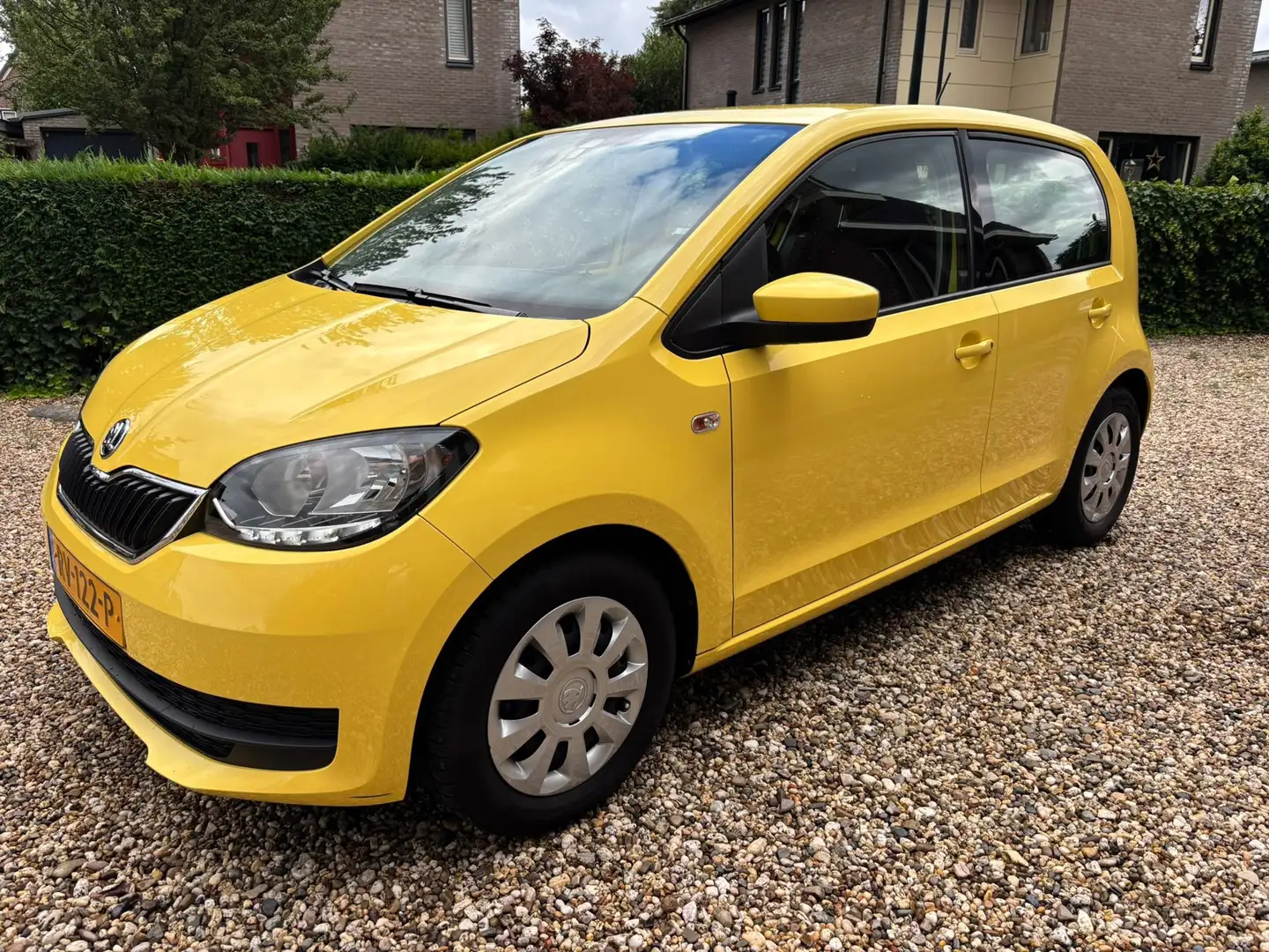 Skoda Citigo 1.0 Greentech Ambition Geel - 1