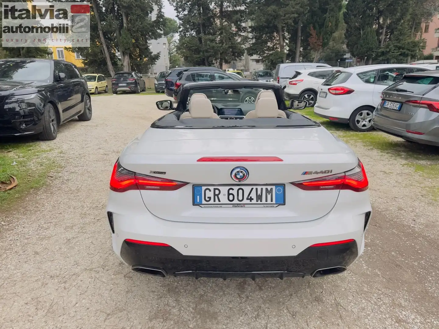 BMW M4 M440i 48V xDrive Cabrio 12MESI DI GARANZIA Blanc - 2