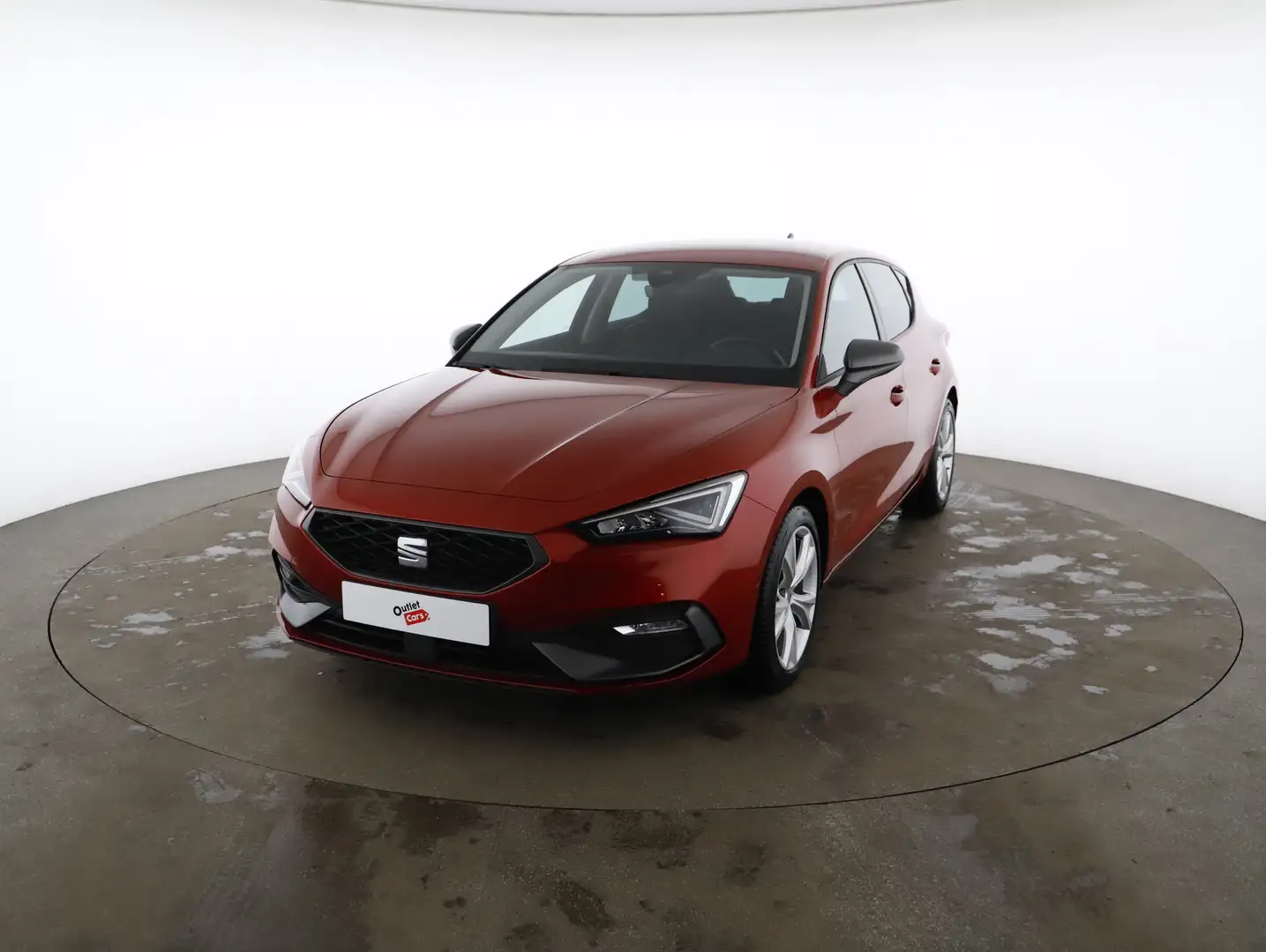 SEAT Leon 2.0 TDI FR ASSIST+LED+NAVI+RADAR+RFK+LM+PDC Rot - 2