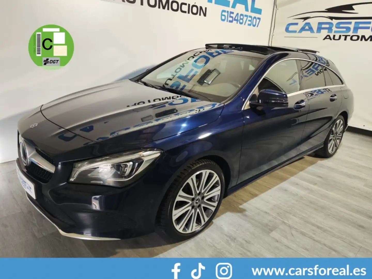 Mercedes-Benz CLA 220 Shooting Brake 220d 4Matic 7G-DCT Azul - 1